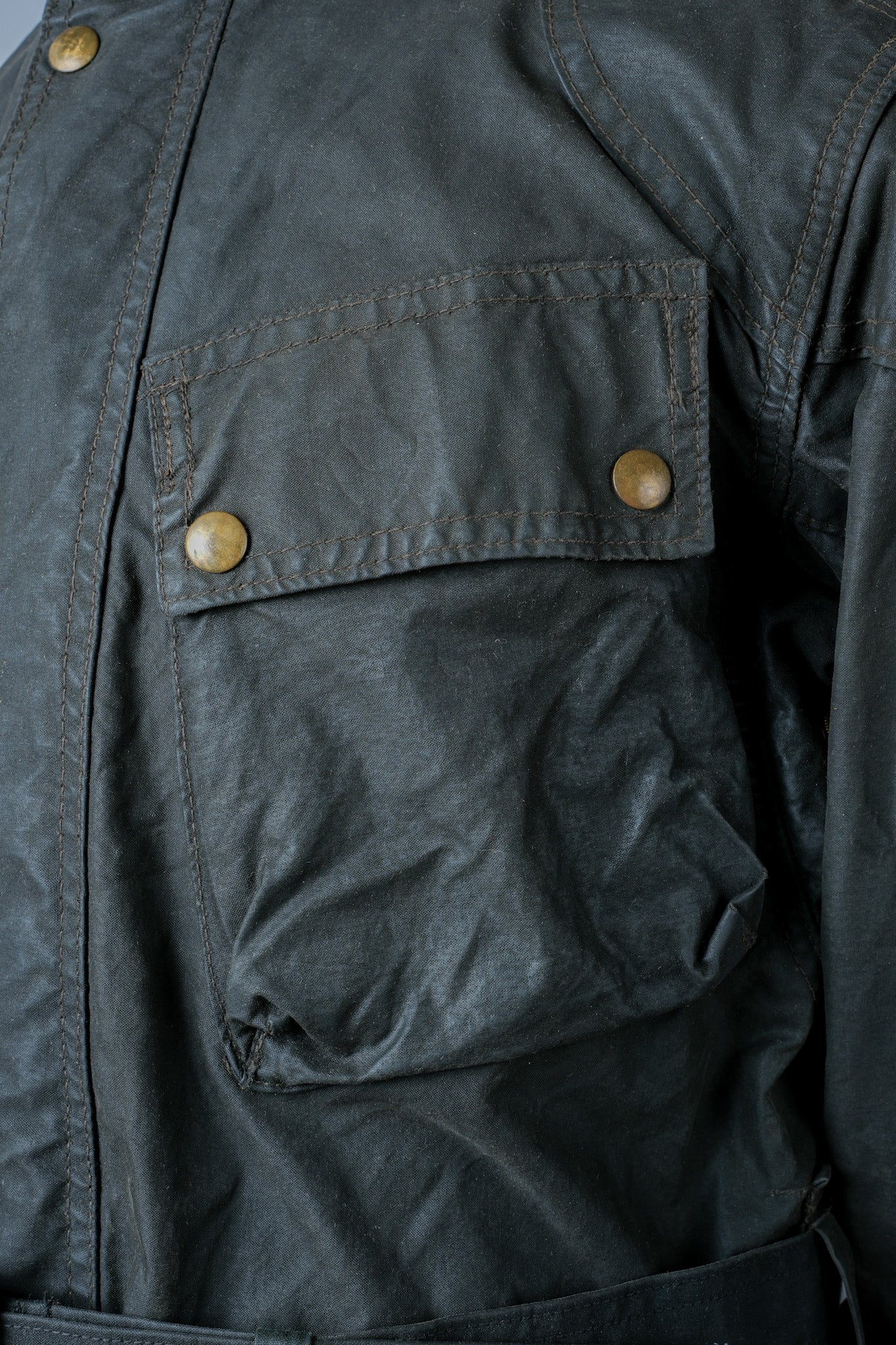 ［~70's］Vintage Belstaff Waxed Cotton Jacket "TRIALMASTER"