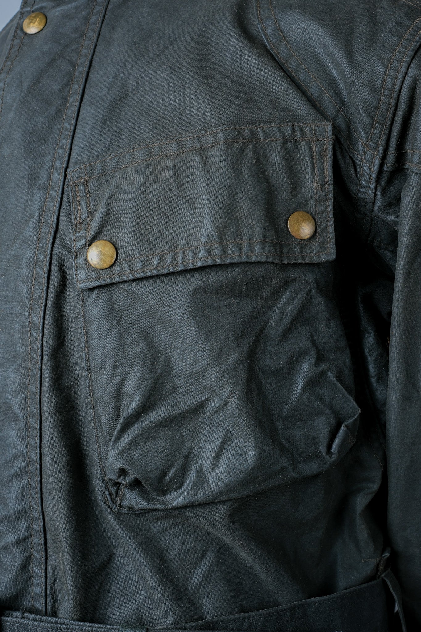 【~70's】Vintage Belstaff Waxed Cotton Jacket "TRIALMASTER"