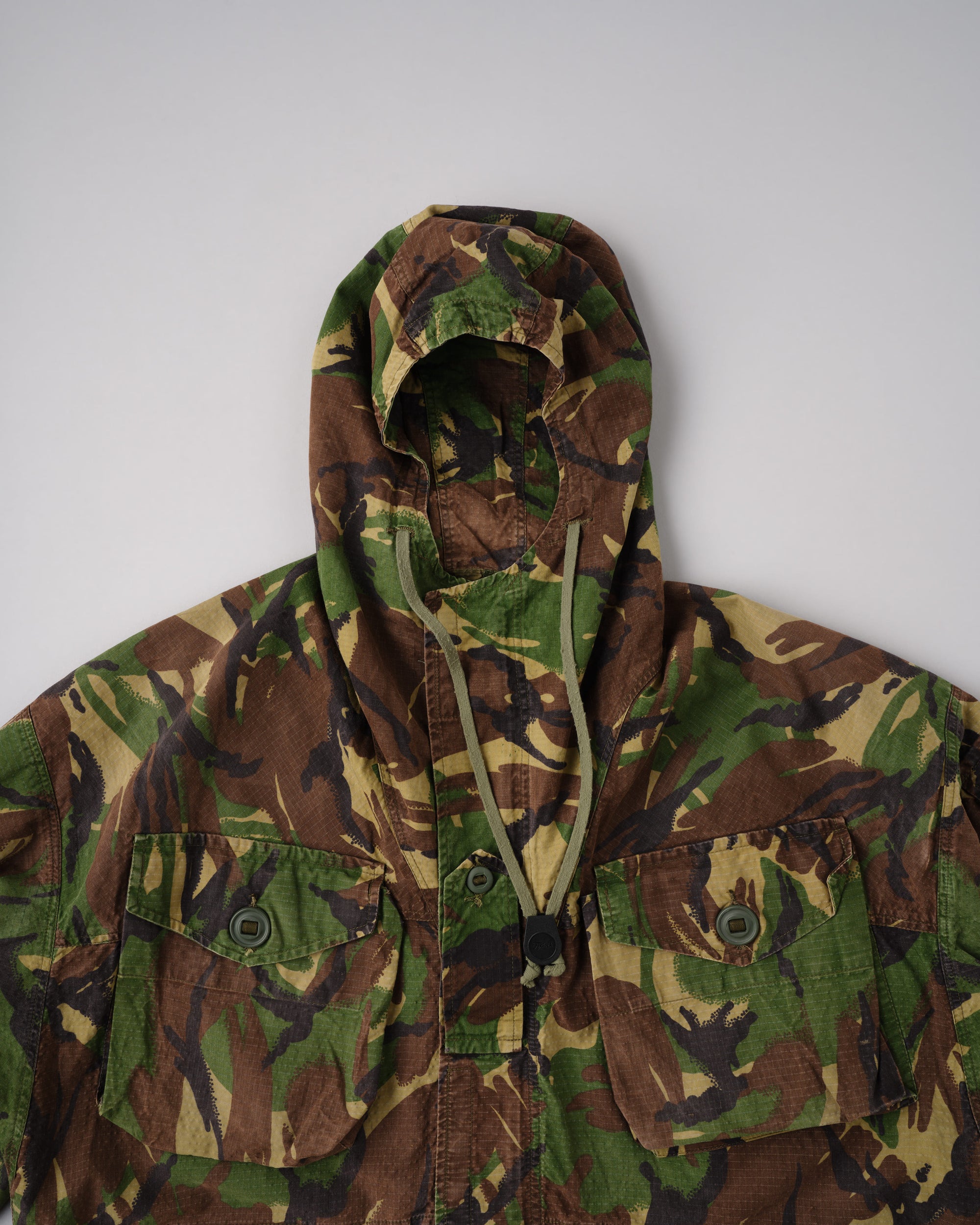 ［~90's］British Vintage DPM Camouflage Ripstop Windproof Smock Made by SASS
