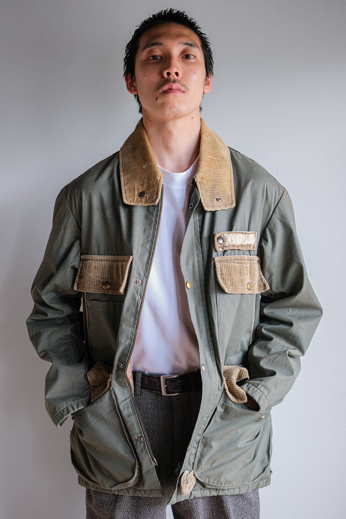 [~ 60's] French Vintage Cotton FISHING JACKET