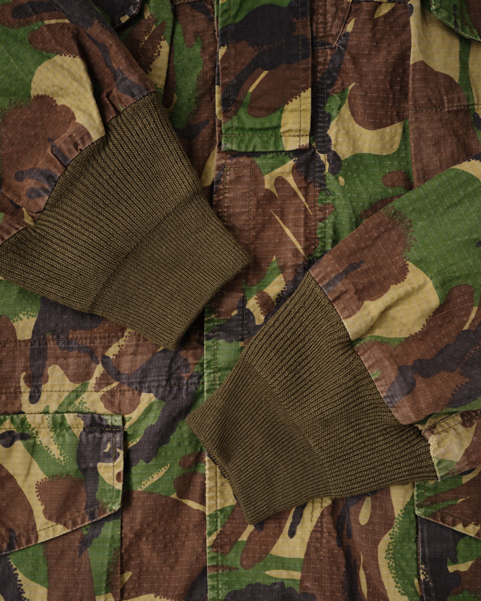 ［~90's］British Vintage DPM Camouflage Ripstop Windproof Smock Made by SASS