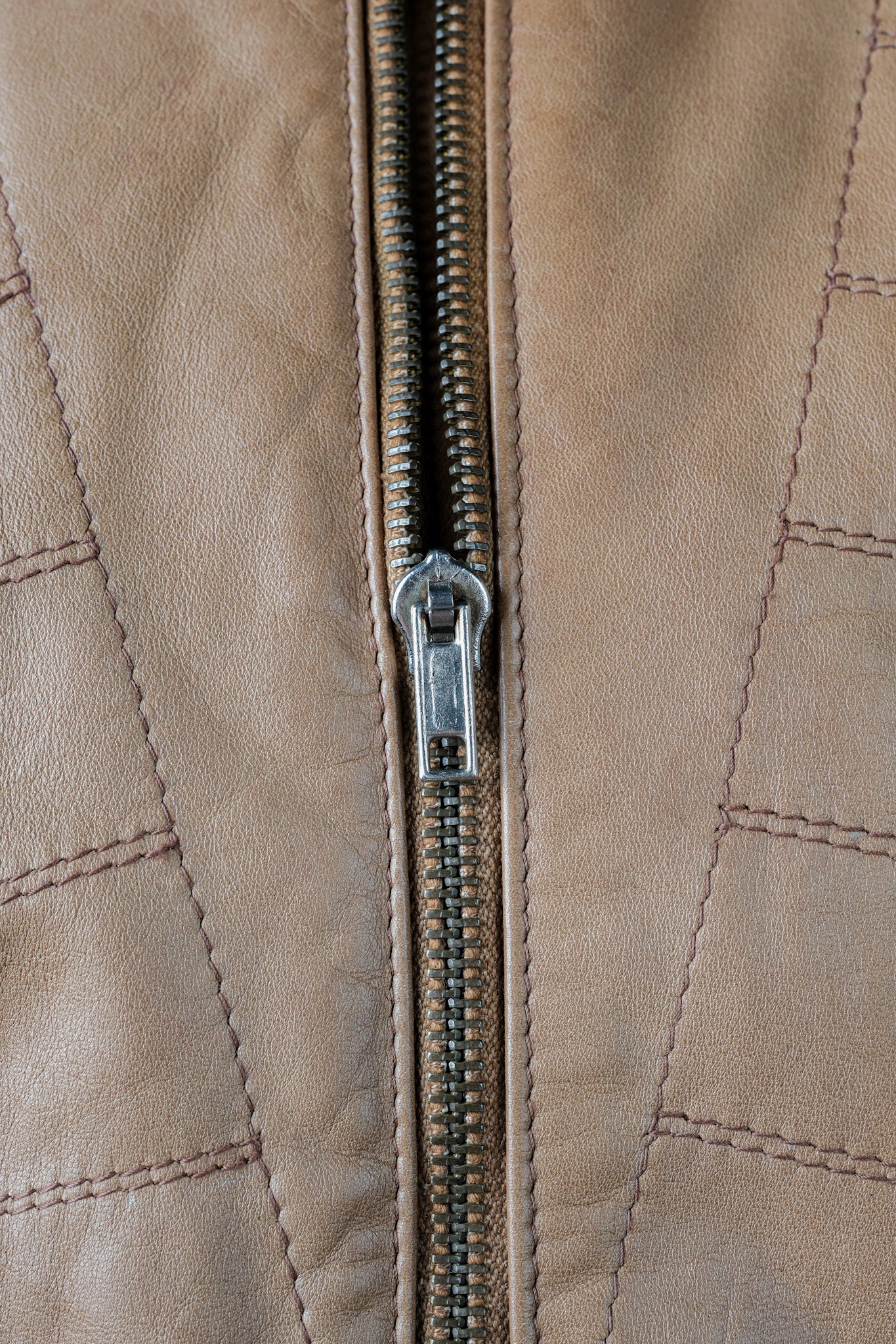 ［~80's］Old GIORGIO ARMANI Zip Up Leather Jacket Size.46