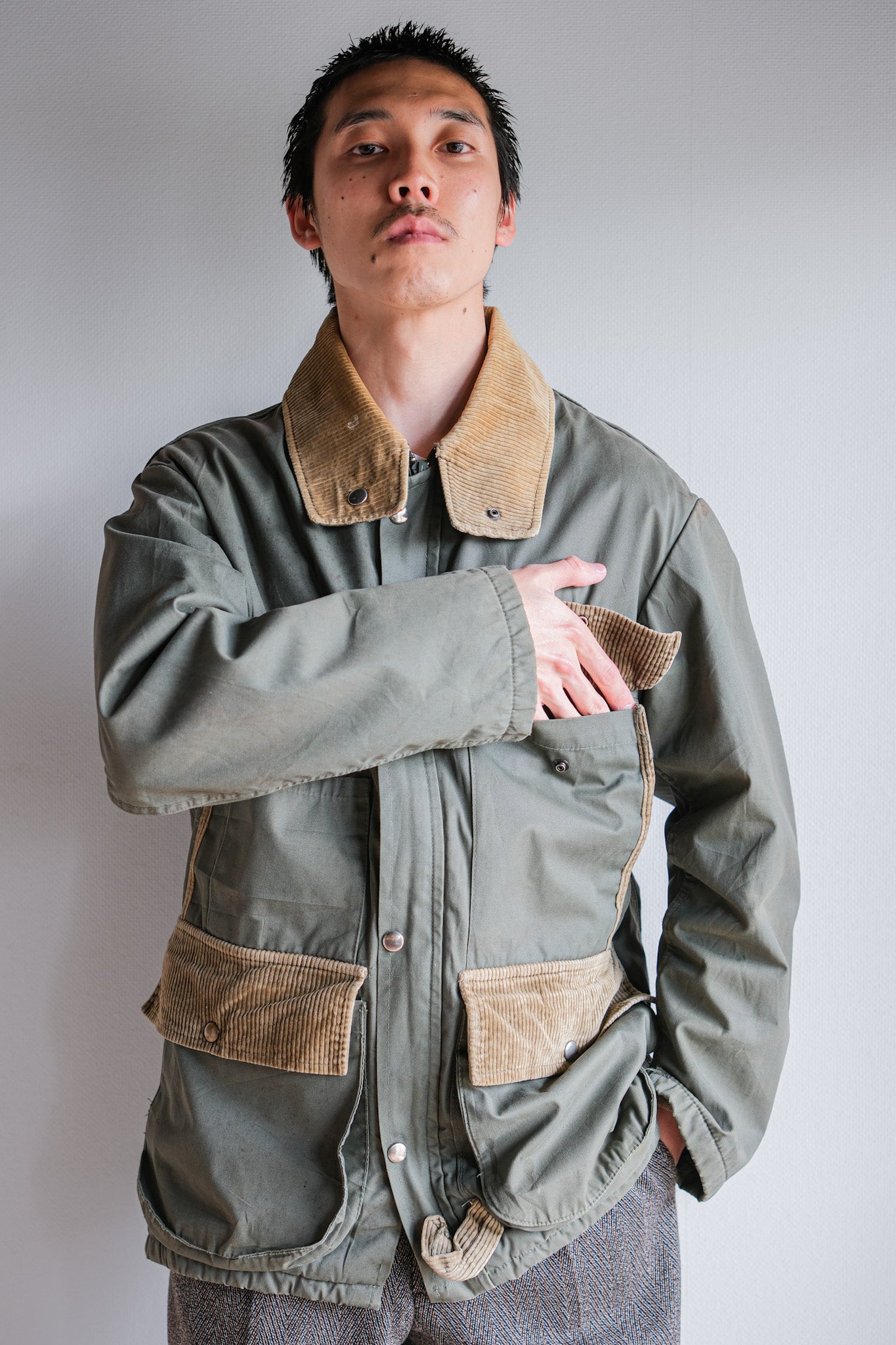 【~60's】French Vintage Cotton Fishing Jacket