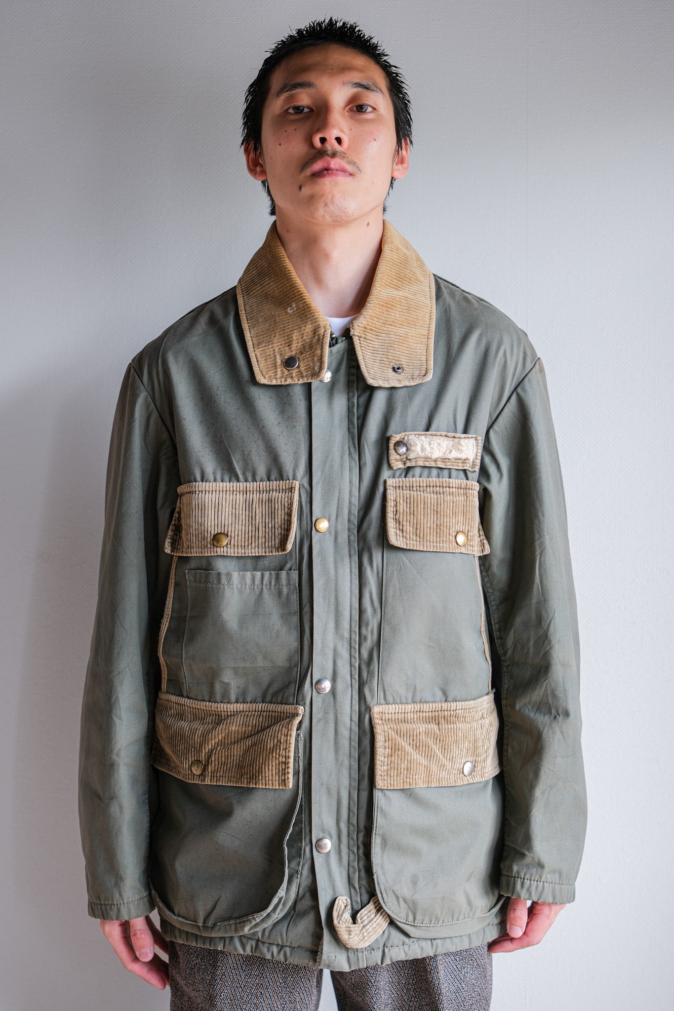 【~60's】French Vintage Cotton Fishing Jacket