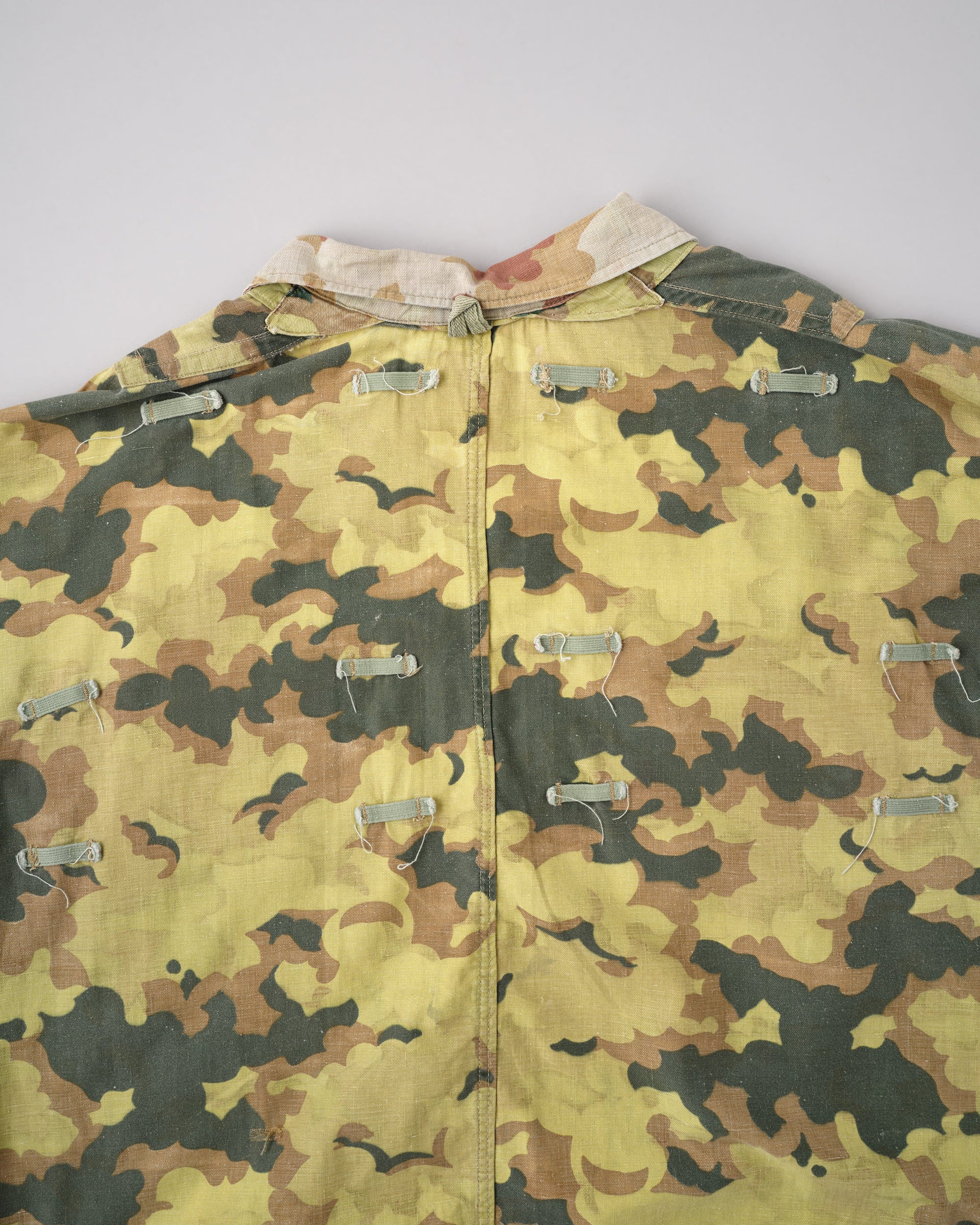 【~50's】Czechoslovakian Army Clouds Camouflage Reversible Smock "Modified"