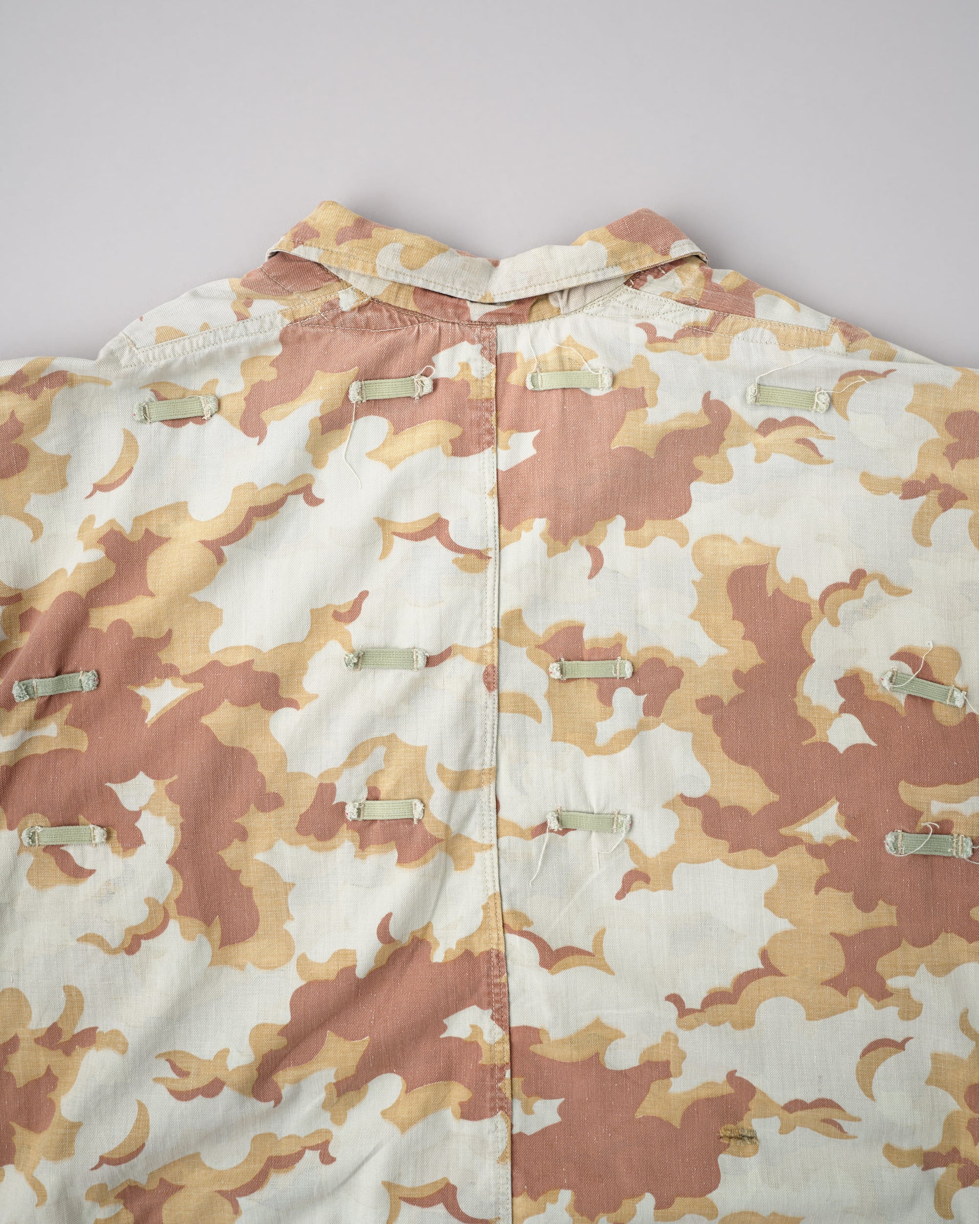 【~50's】Czechoslovakian Army Clouds Camouflage Reversible Smock "Modified"