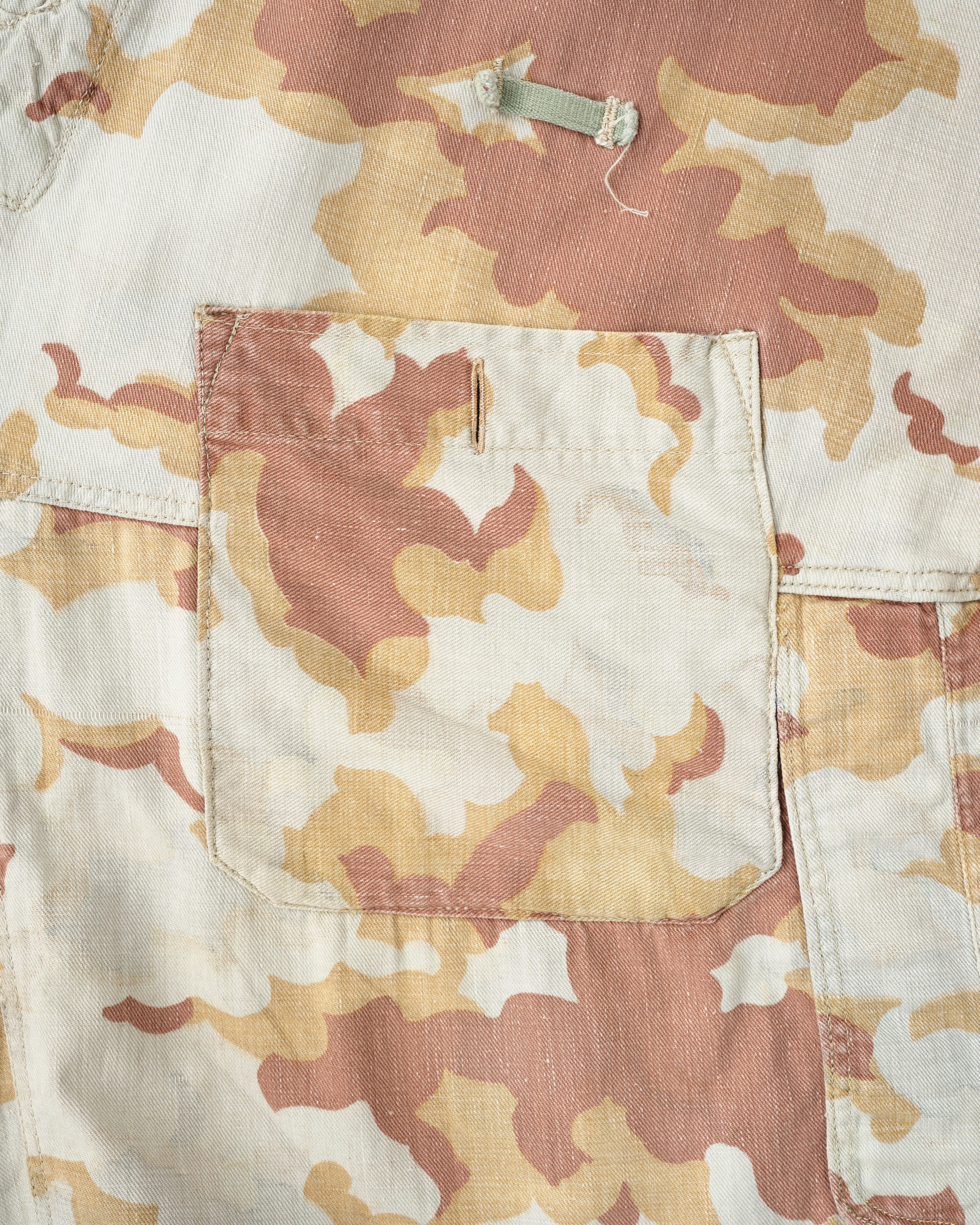 [~ Années 50] Blouse réversible de camouflage des nuages ​​de l'armée tchécoslovaque « Modifiée »