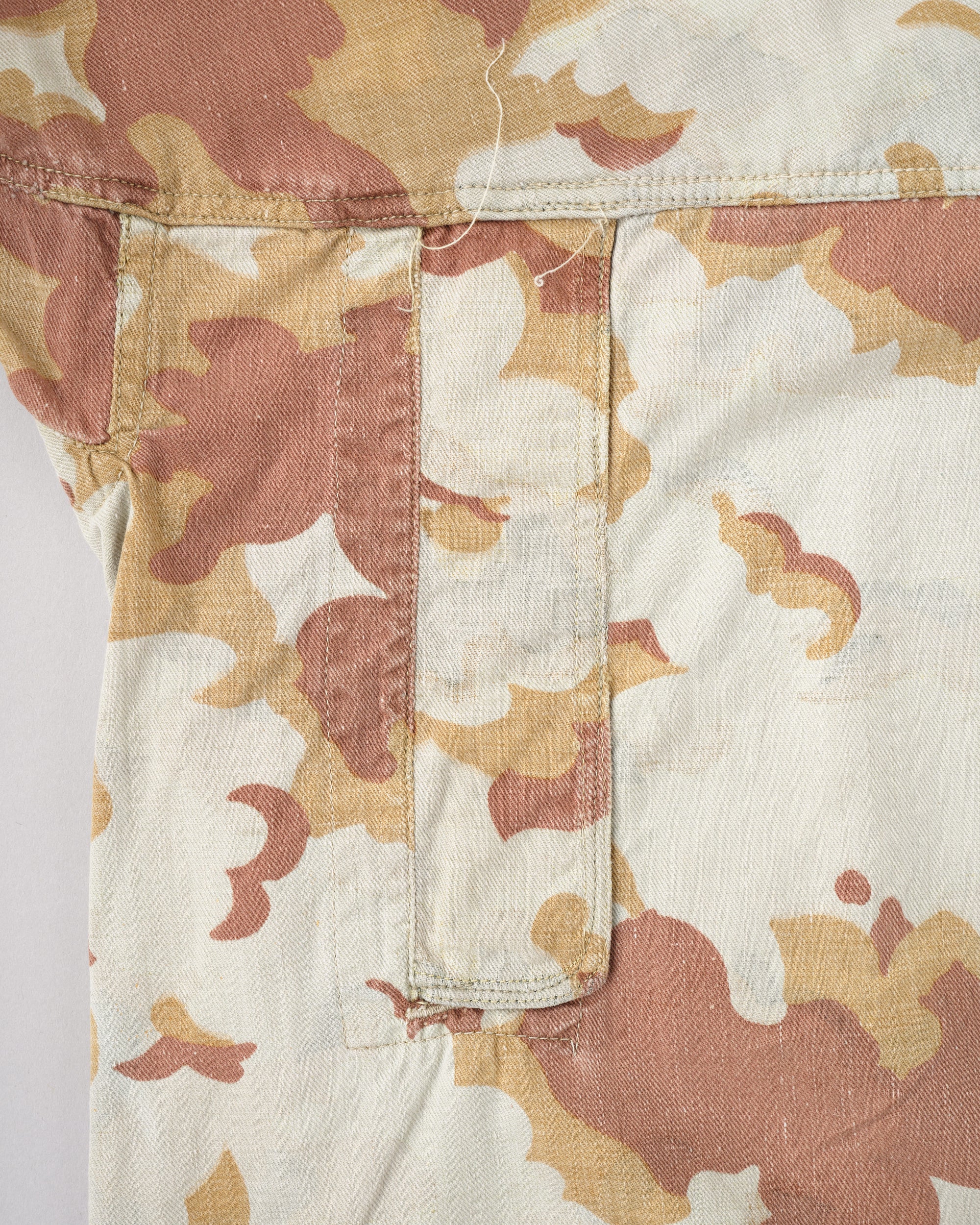 【~50's】Czechoslovakian Army Clouds Camouflage Reversible Smock "Modified"