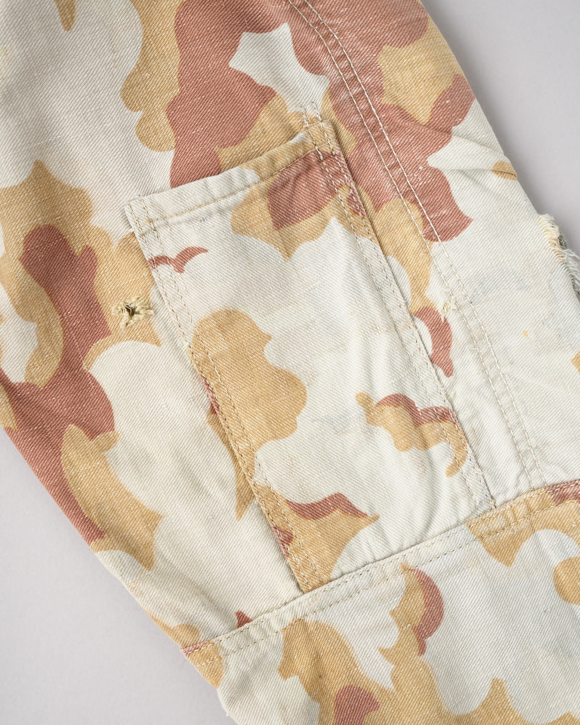 【~50's】Czechoslovakian Army Clouds Camouflage Reversible Smock "Modified"
