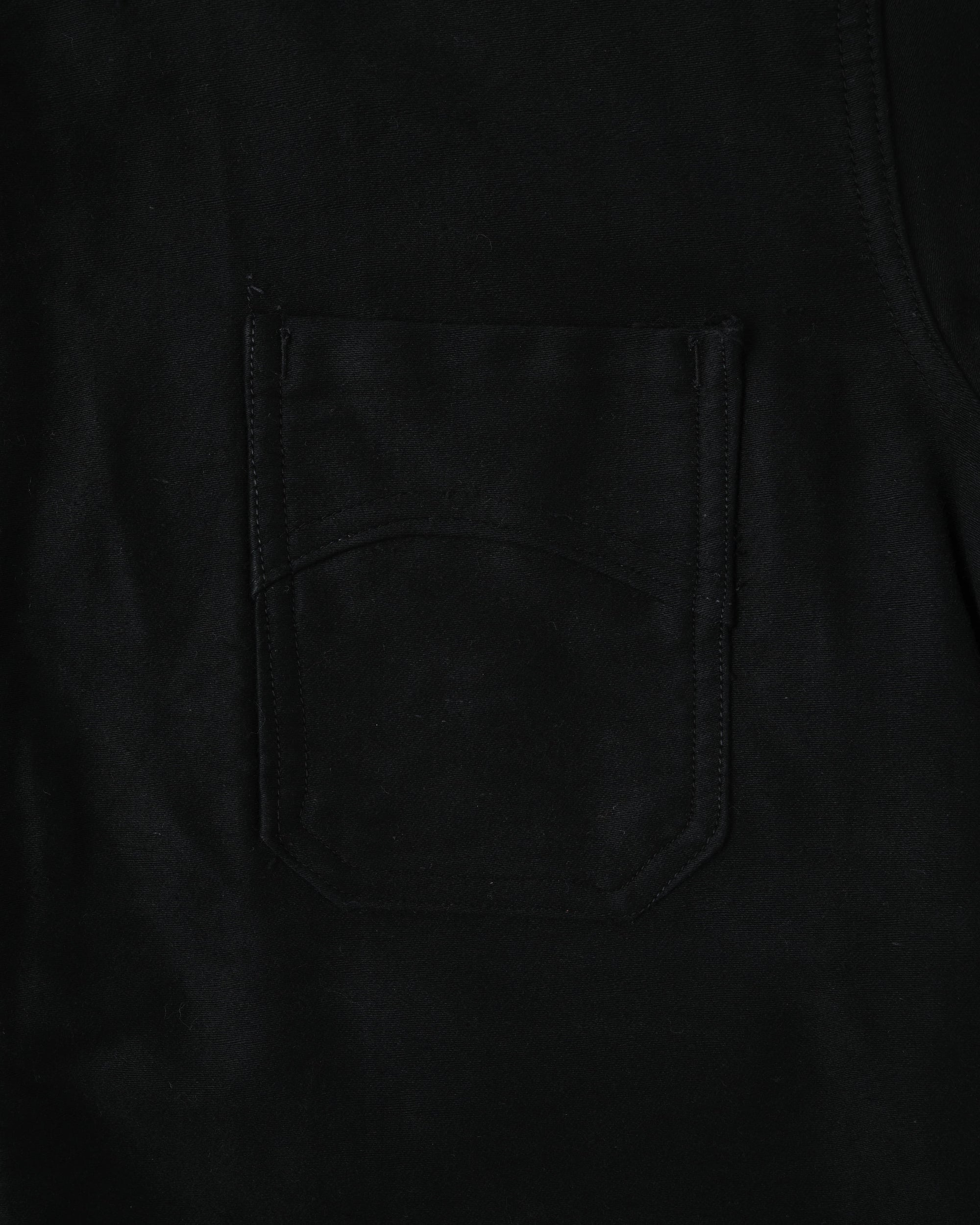 ［~40's］French Vintage Black Moleskin Work Jacket "Vulcain"
