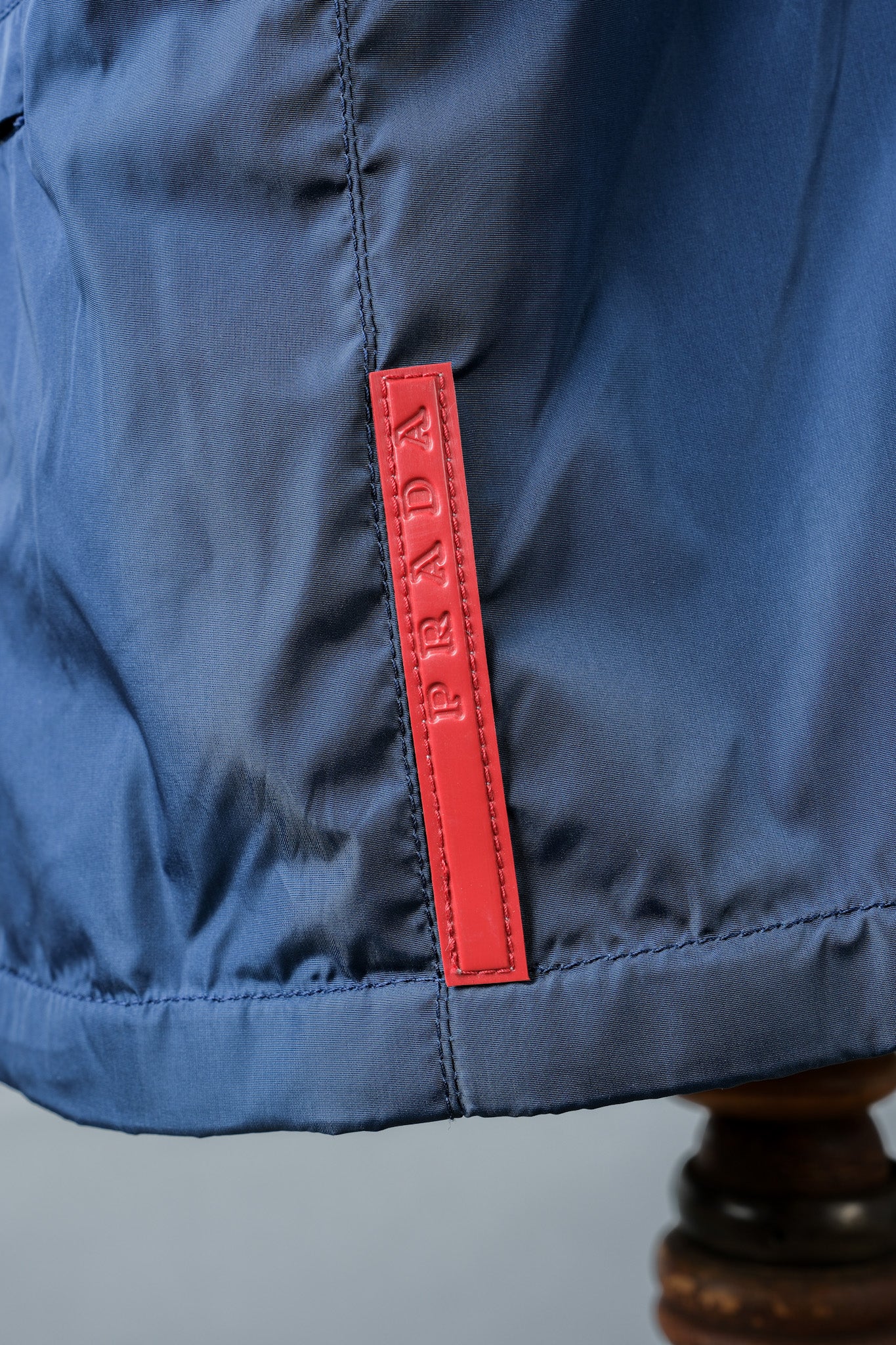 ［~90's］Old PRADA LINEA ROSSA Nylon Zip Up Vest Size.52 "PRADA SPORT"