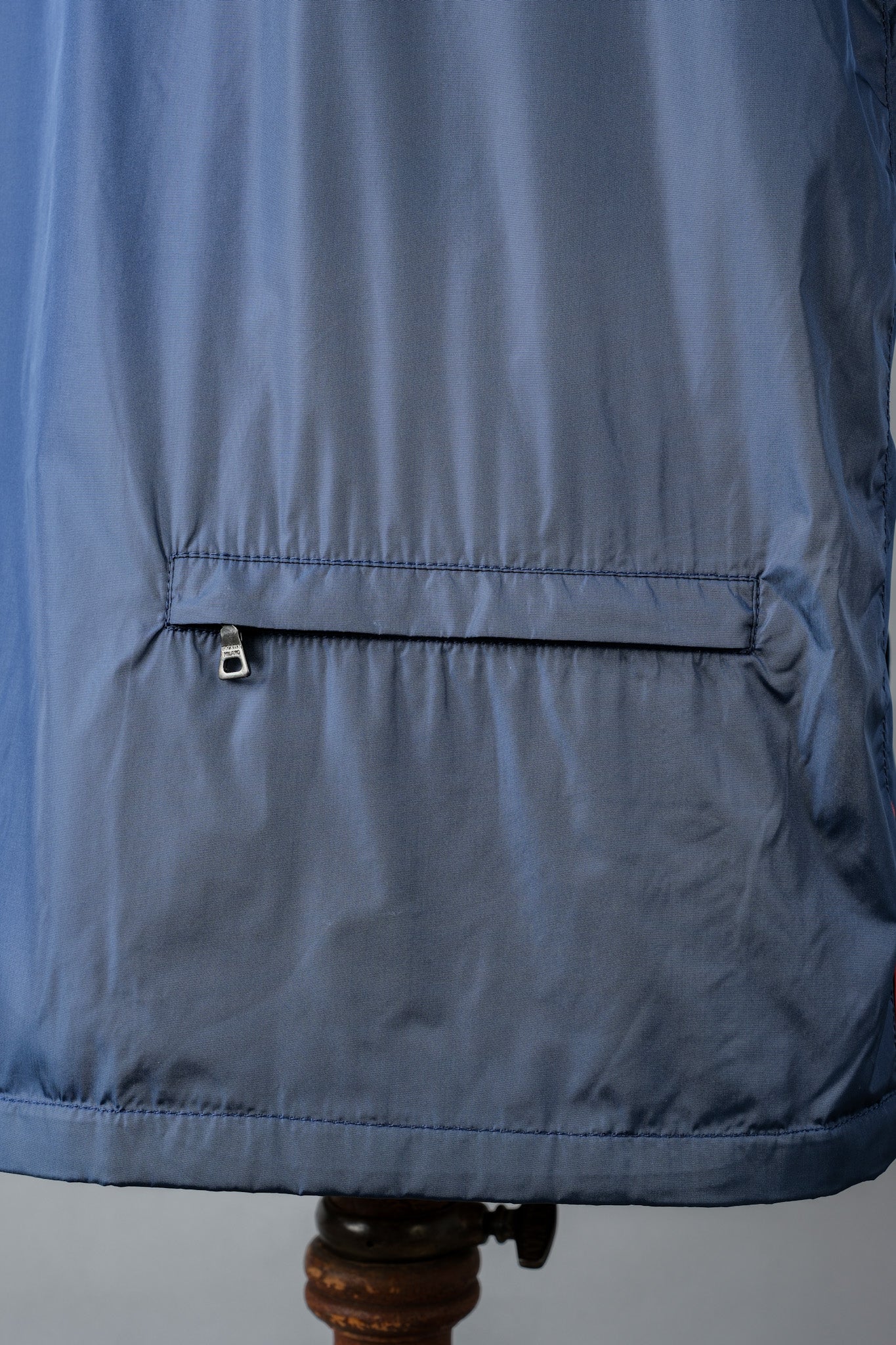 ［~90's］Old PRADA LINEA ROSSA Nylon Zip Up Vest Size.52 "PRADA SPORT"