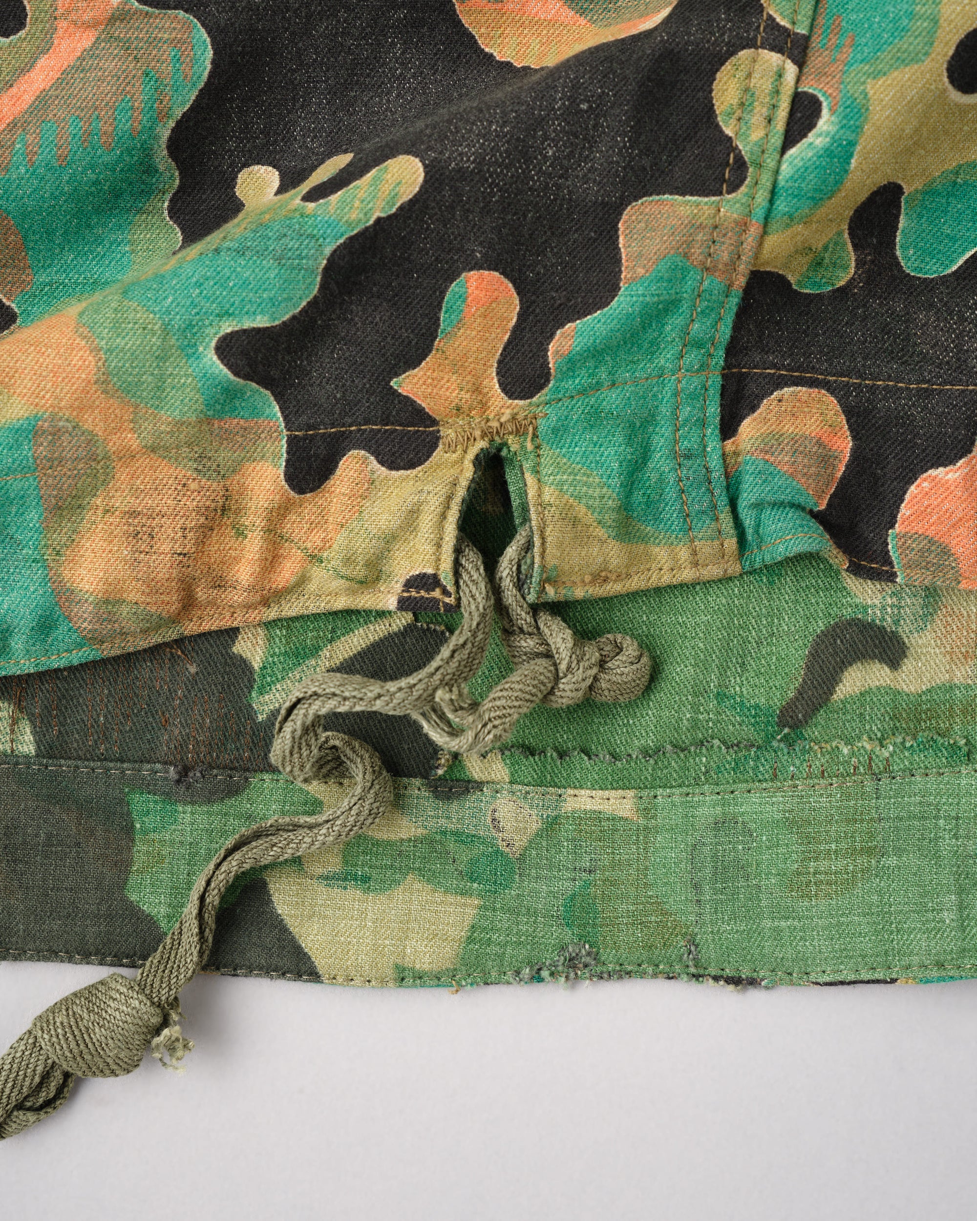 ［~50’s］Czechoslovakian Army Dubaky Camouflage Reversible Smock With Gloves "Modified"