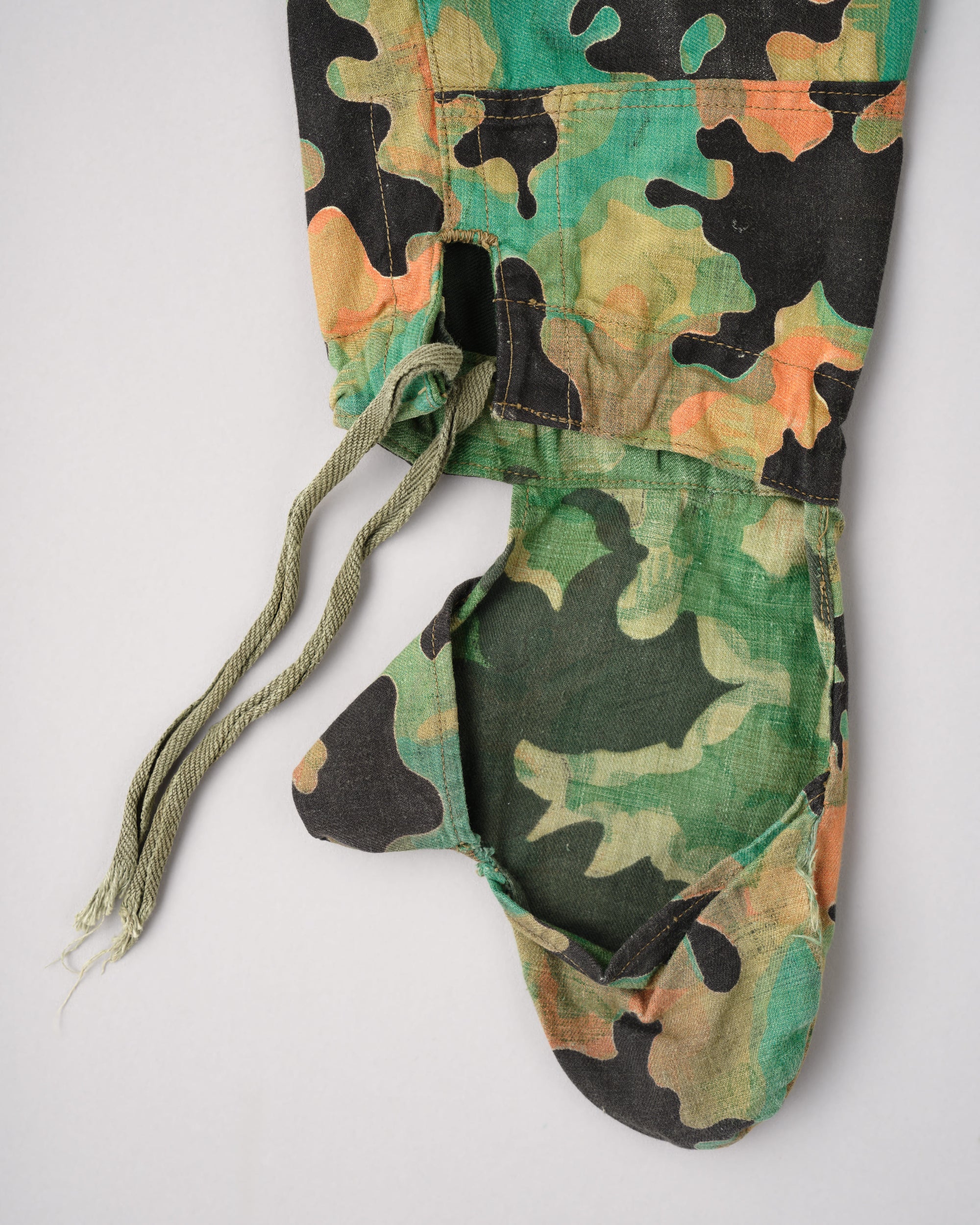 ［~50’s］Czechoslovakian Army Dubaky Camouflage Reversible Smock With Gloves "Modified"