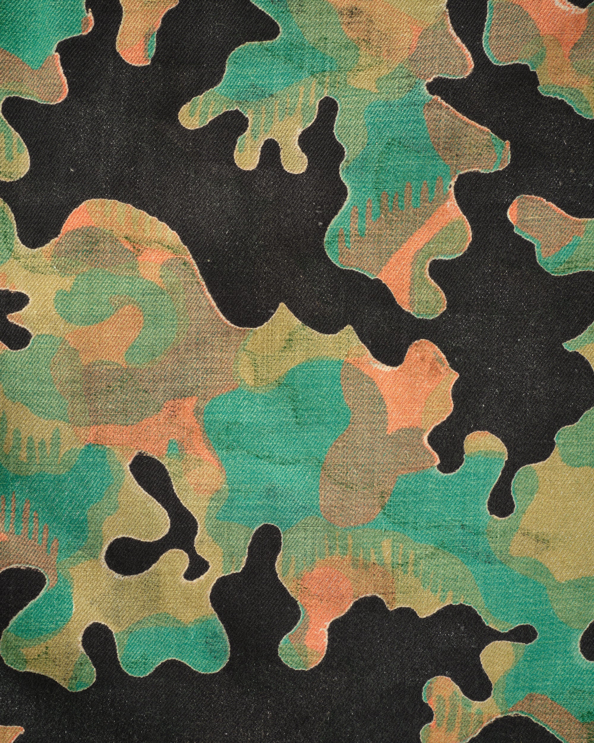 ［~50’s］Czechoslovakian Army Dubaky Camouflage Reversible Smock With Gloves "Modified"