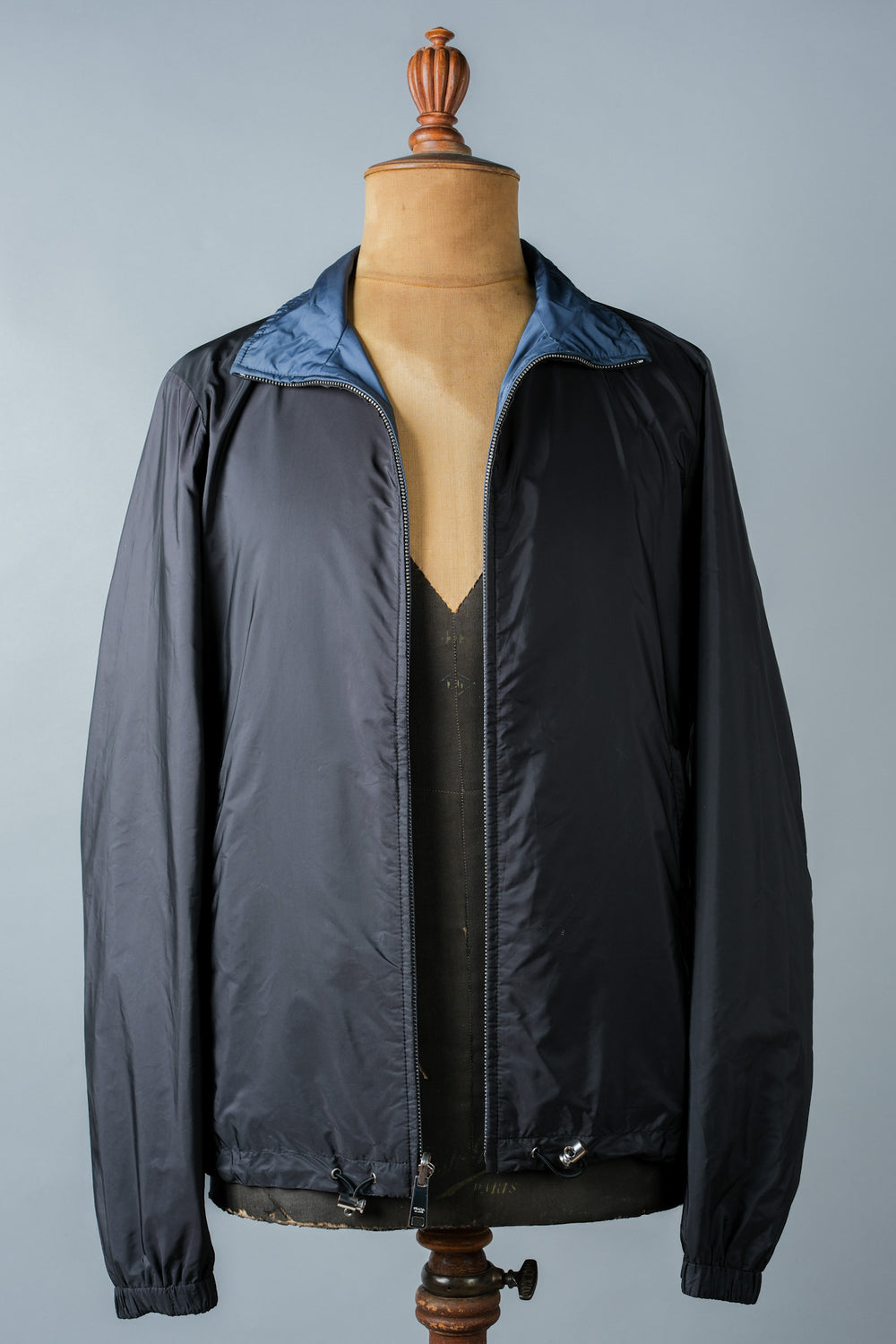［~2010's］Old PRADA LINEA ROSSA Nylon Reversible Zip Up Jacket Size.48 "PRADA SPORT"