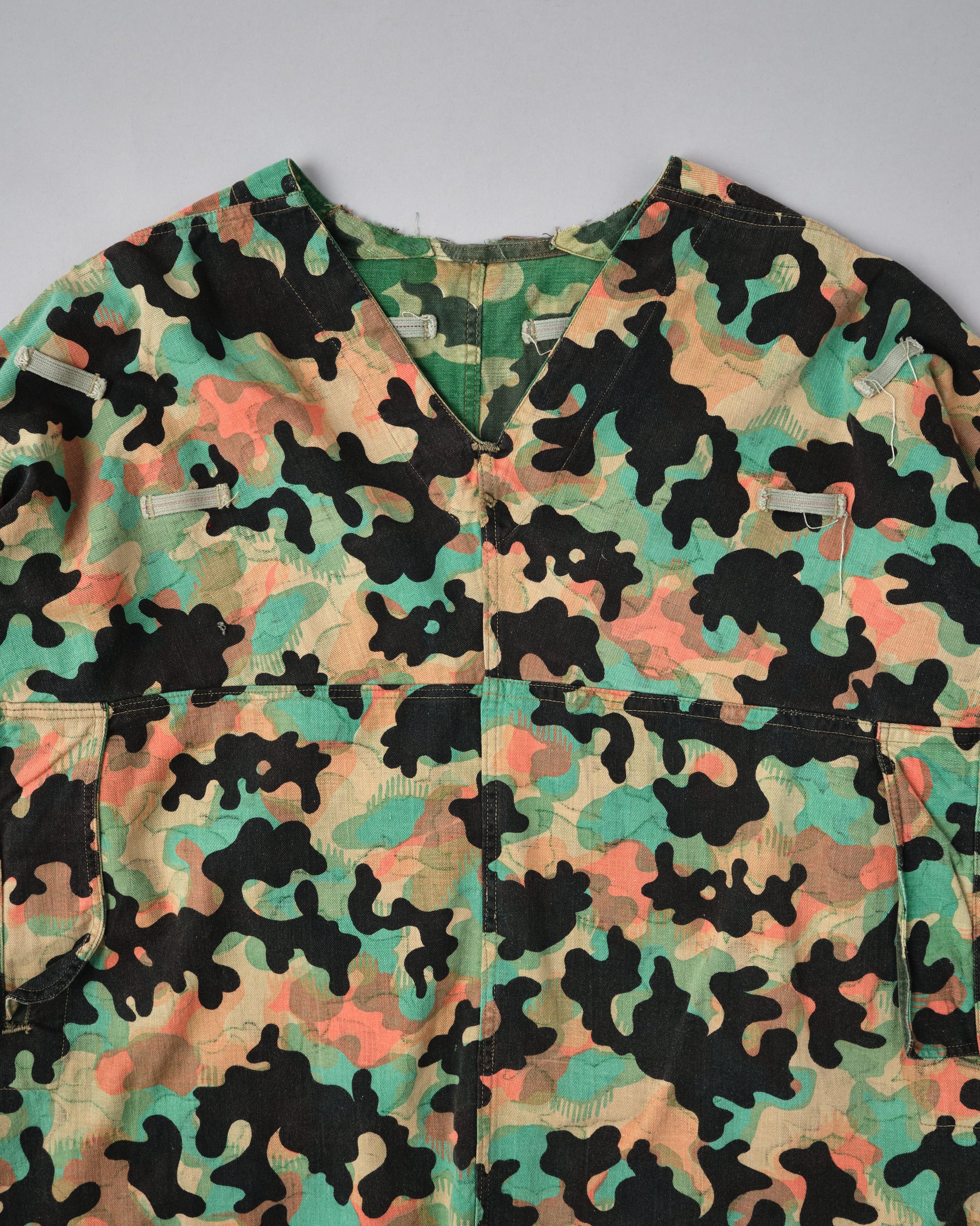 ［~50’s］Czechoslovakian Army Dubaky Camouflage Reversible Smock "Modified"