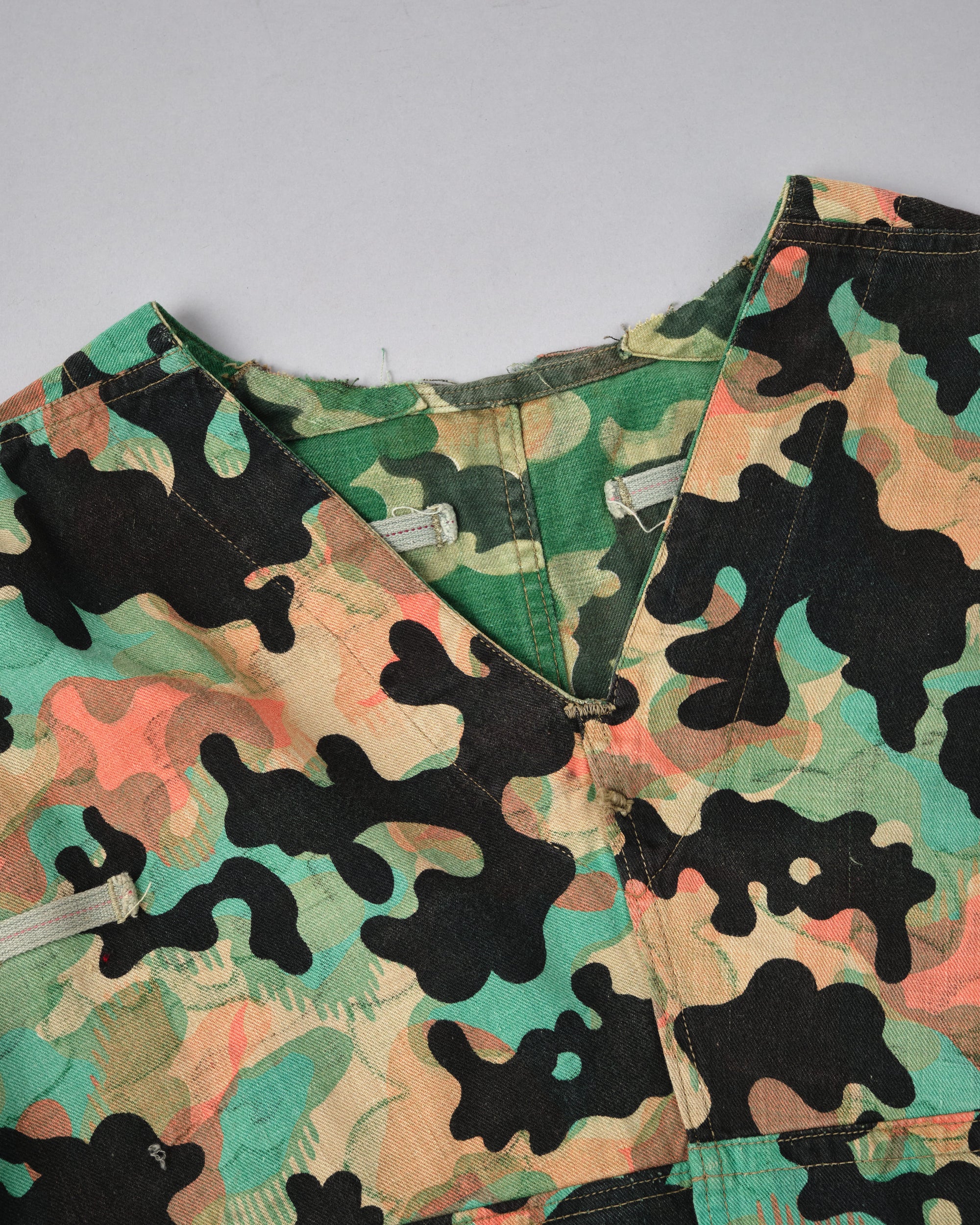 ［~50’s］Czechoslovakian Army Dubaky Camouflage Reversible Smock "Modified"