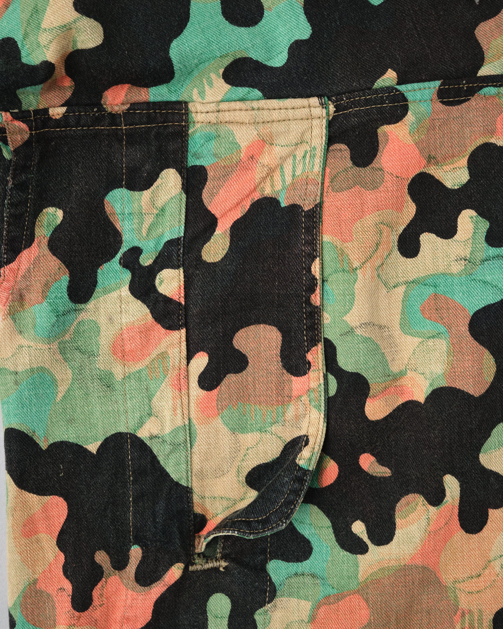 ［~50’s］Czechoslovakian Army Dubaky Camouflage Reversible Smock "Modified"