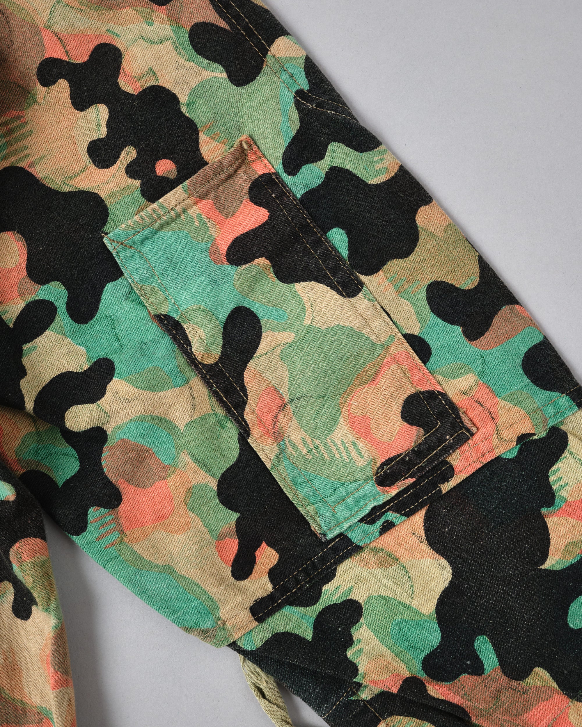 ［~50’s］Czechoslovakian Army Dubaky Camouflage Reversible Smock "Modified"