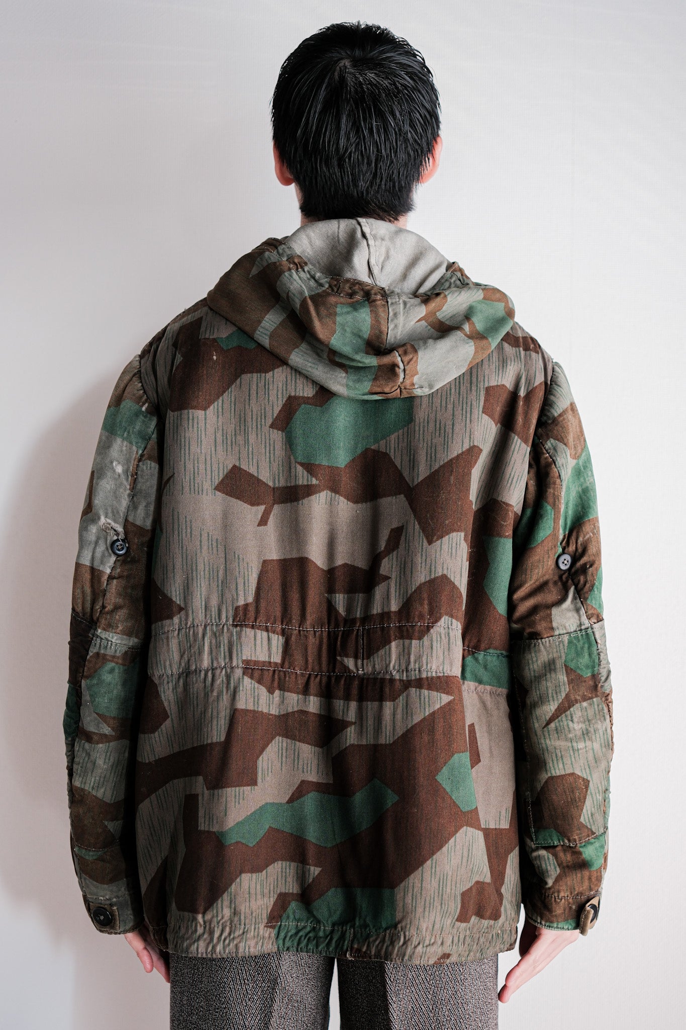 ［~40's］WWⅡ German Army Splinter Camouflage 43 Pattern Winter Parka
