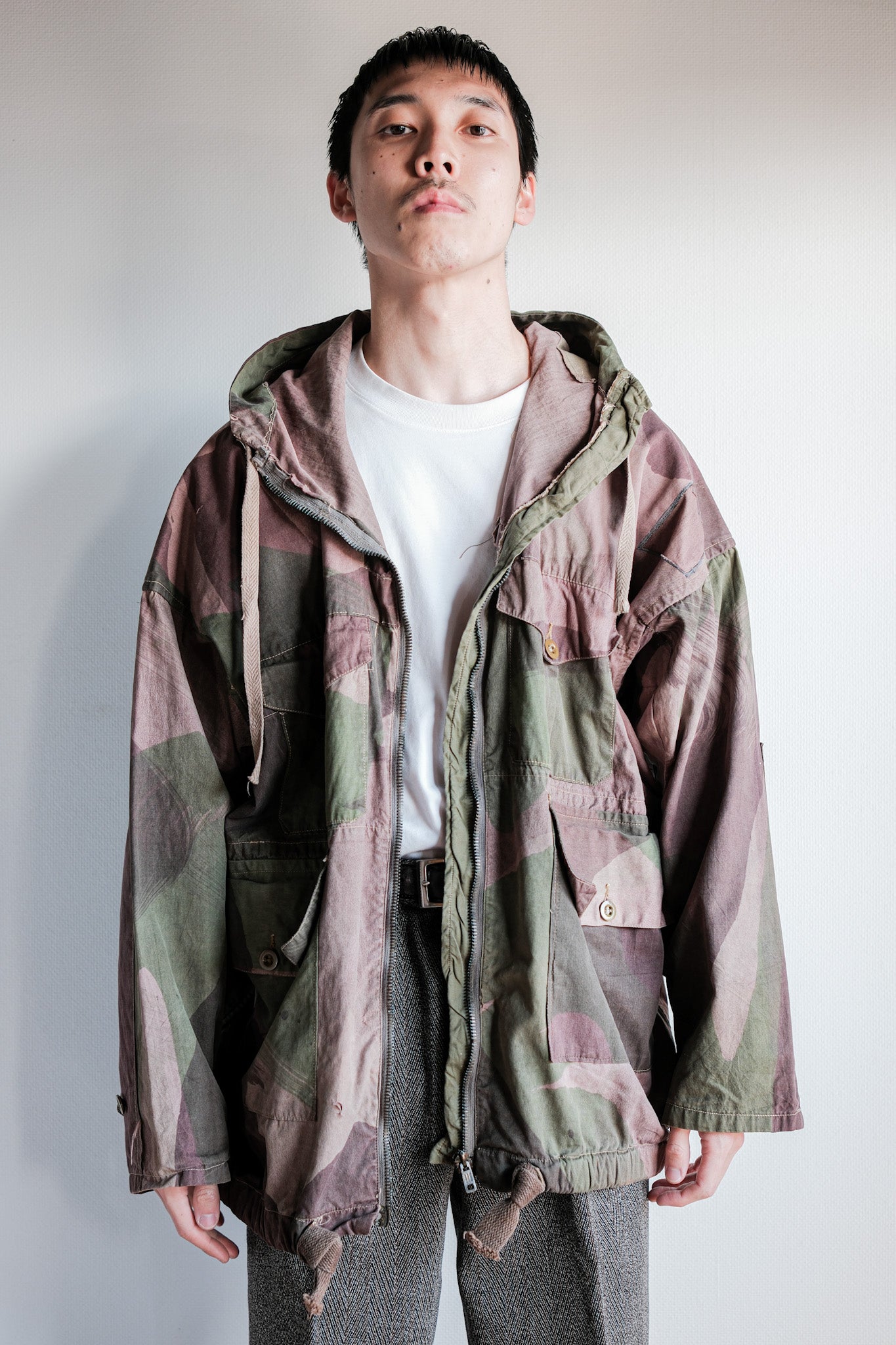 ［~40's］WWⅡ British Army Camouflage Windproof Smock Size.3 "SAS" "Modified"