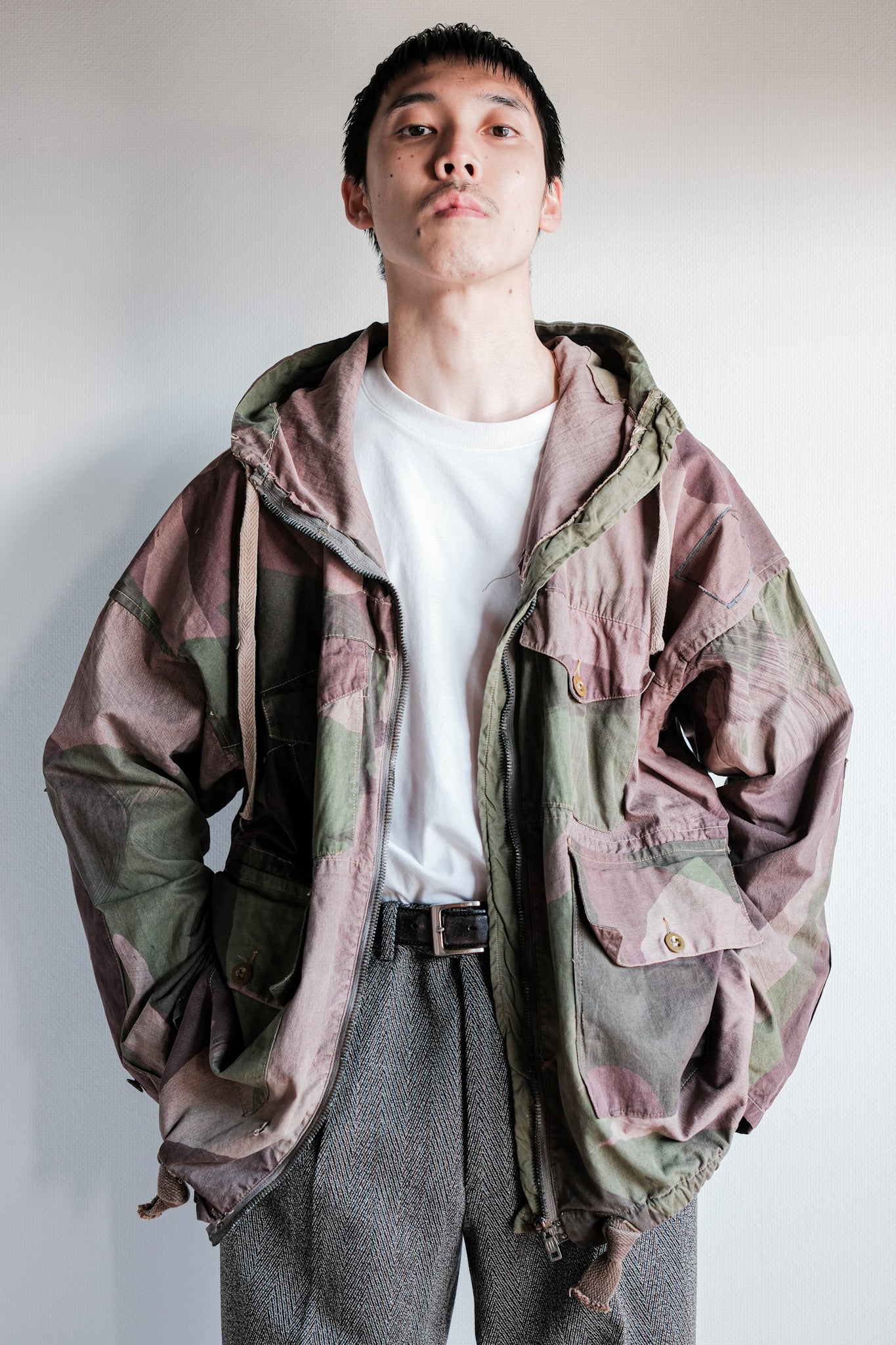 ［~40's］WWⅡ British Army Camouflage Windproof Smock Size.3 "SAS" "Modified"