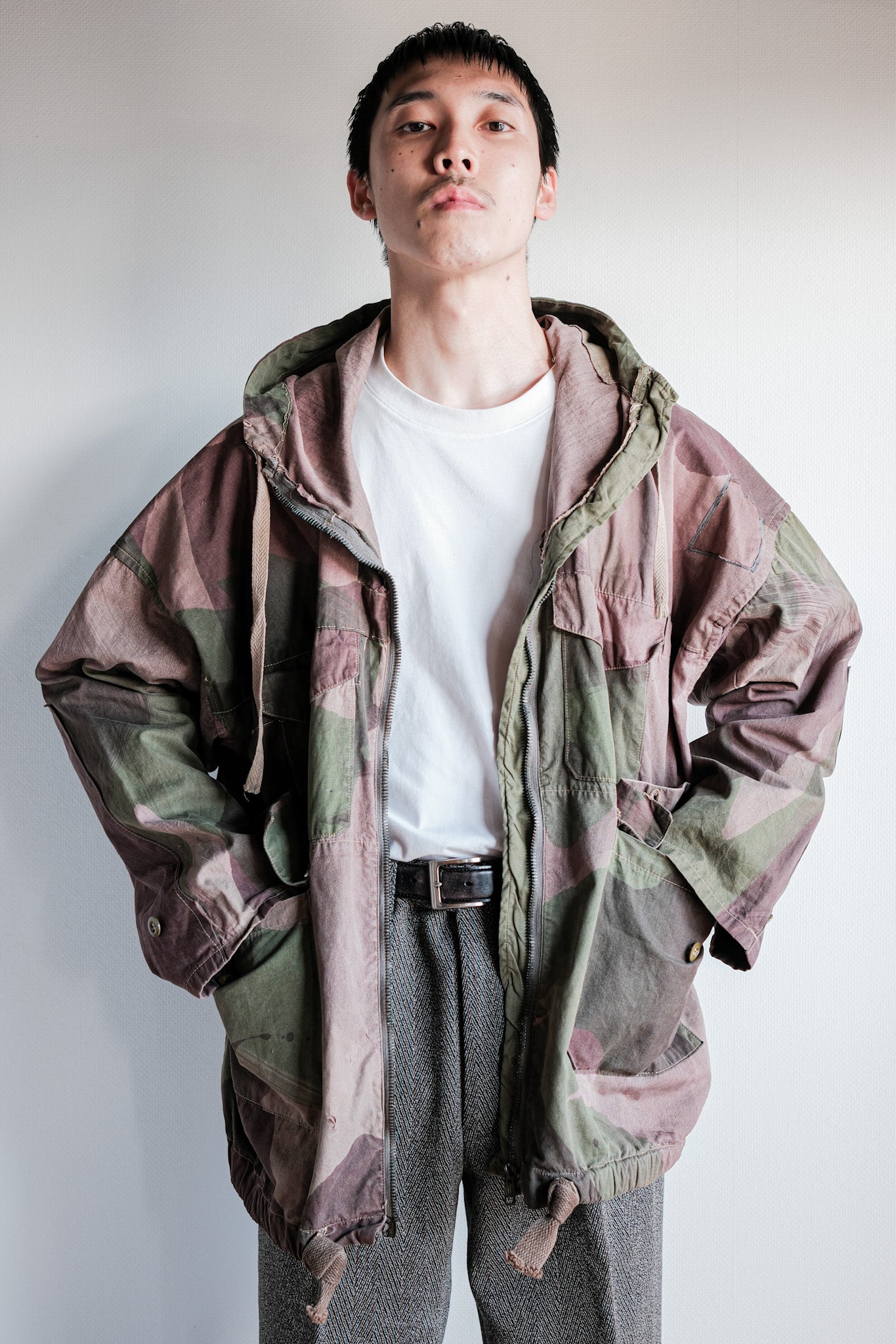 ［~40's］WWⅡ British Army Camouflage Windproof Smock Size.3 "SAS" "Modified"