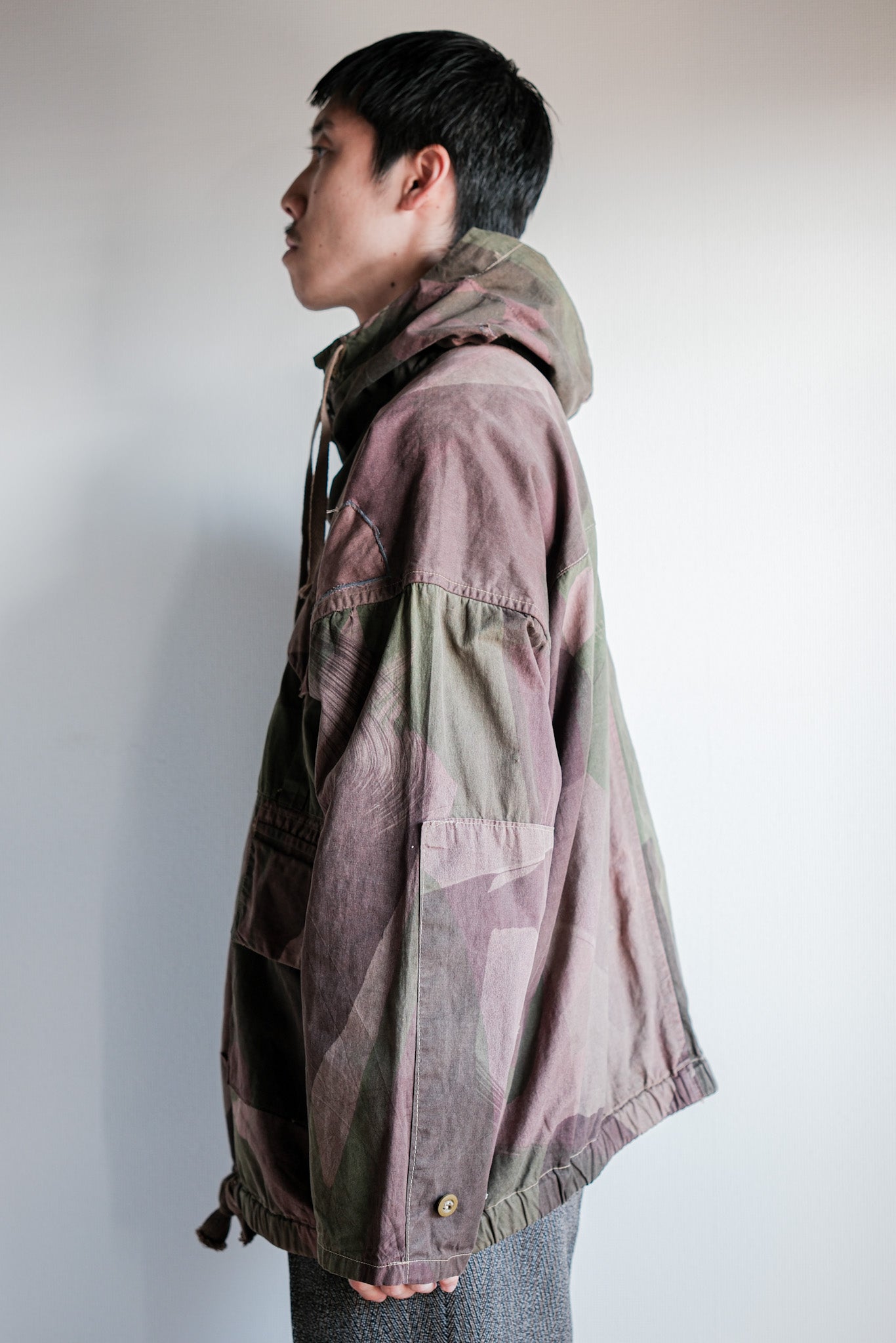 ［~40's］WWⅡ British Army Camouflage Windproof Smock Size.3 "SAS" "Modified"