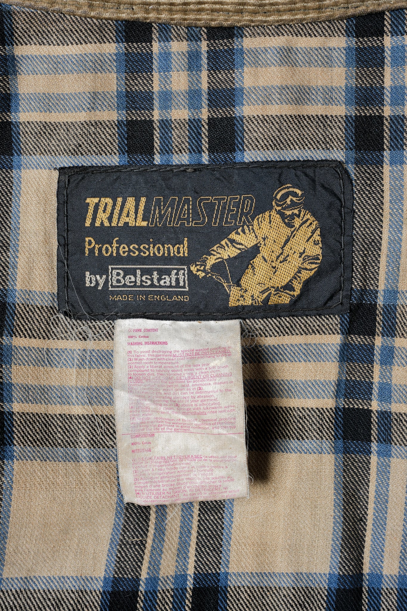 【~70's】Vintage Belstaff Waxed Cotton Jacket "TRIALMASTER"