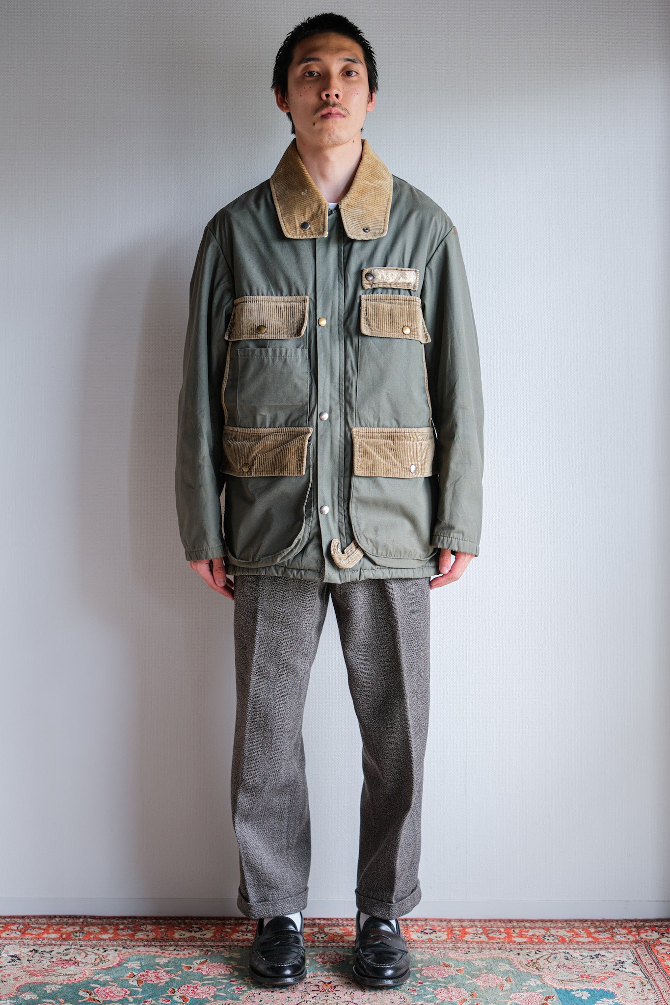 【~60's】French Vintage Cotton Fishing Jacket