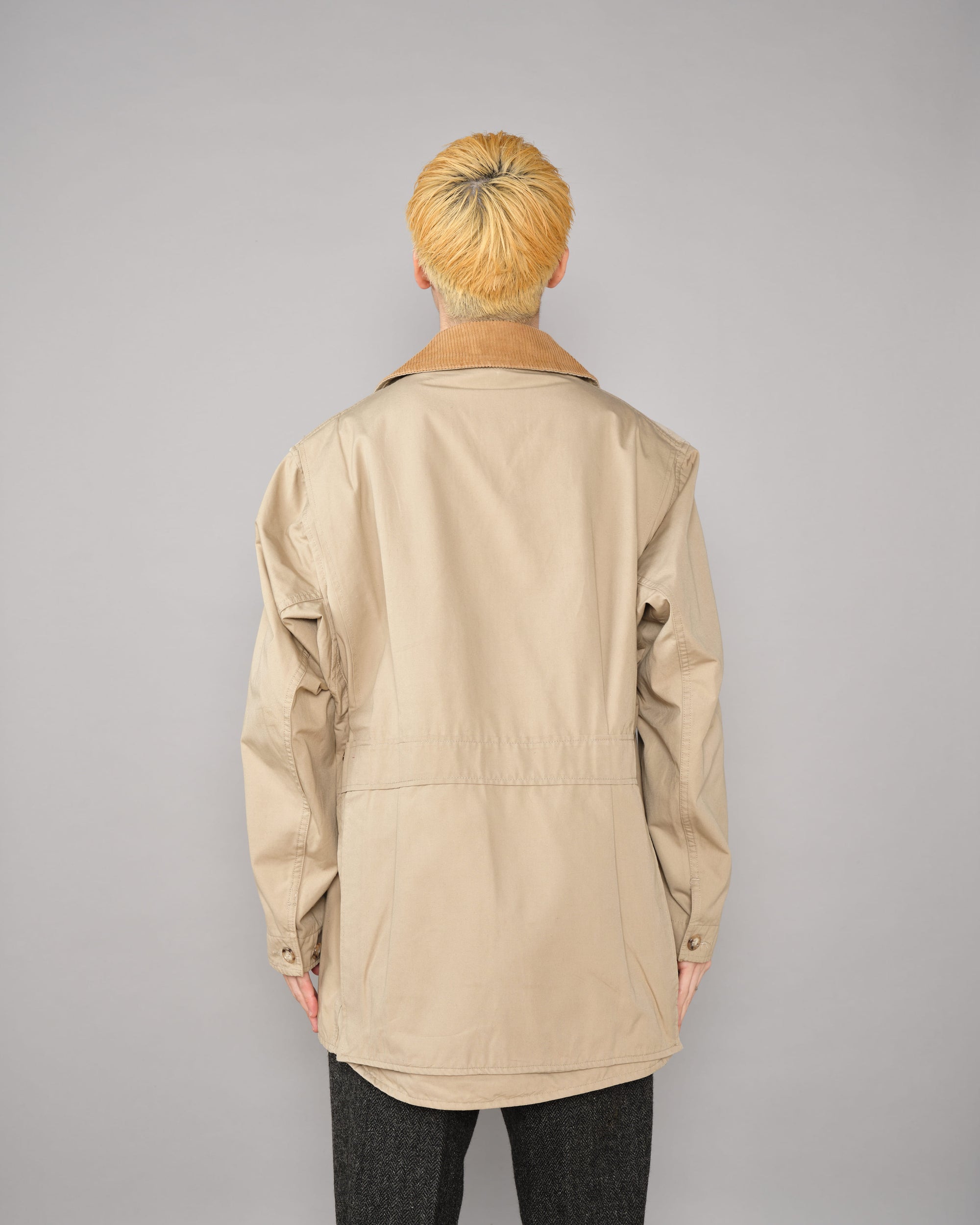 【~80's】Vintage Willis&Geiger Bush Poplin Quail Coat Size.44 "Made in U.S.A."