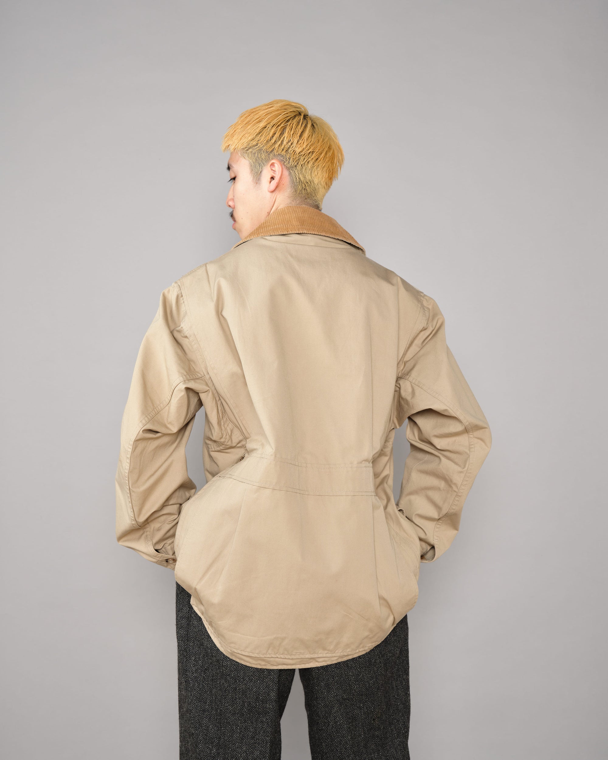 【~80's】Vintage Willis&Geiger Bush Poplin Quail Coat Size.44 "Made in U.S.A."