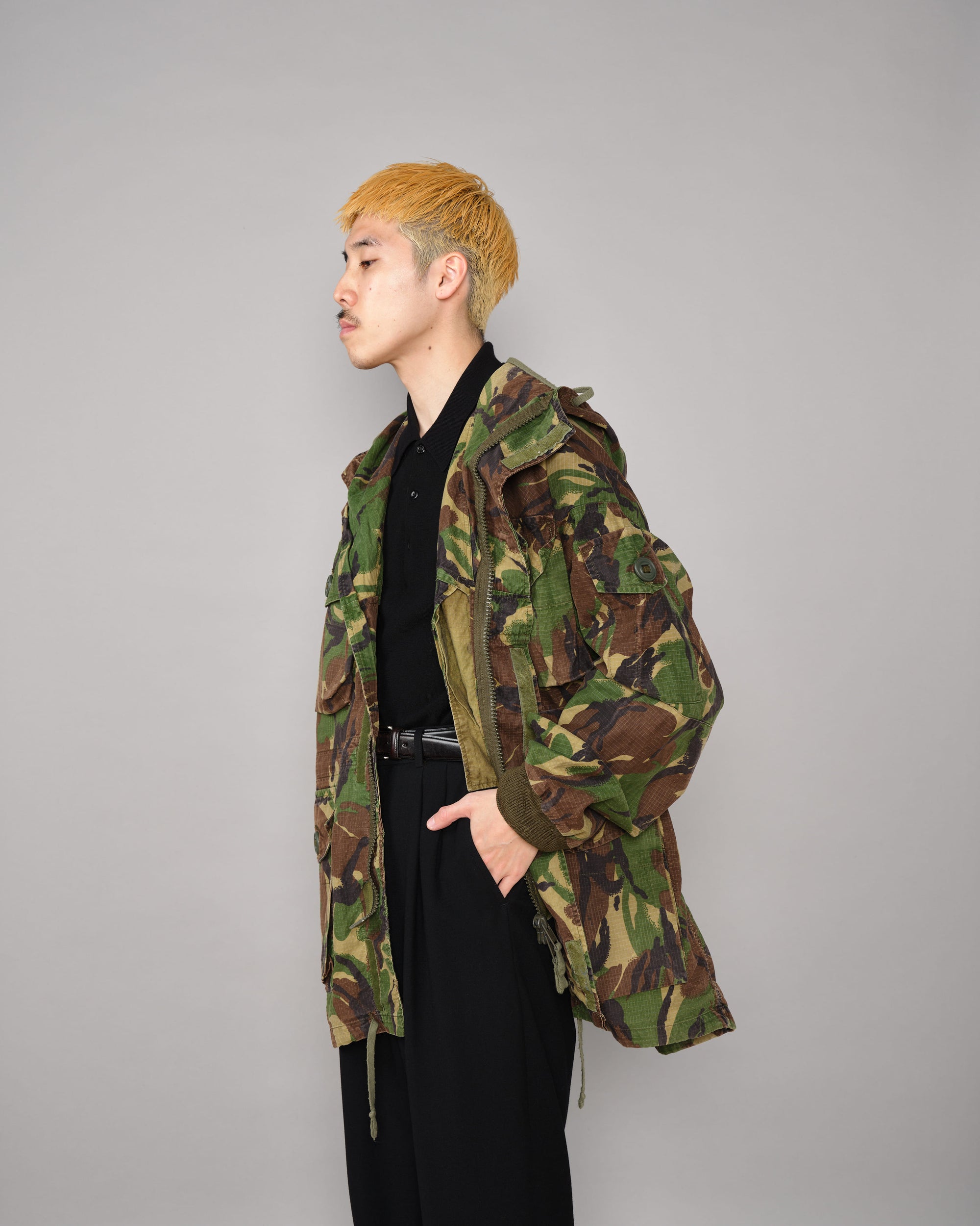 ［~90's］British Vintage DPM Camouflage Ripstop Windproof Smock Made by SASS