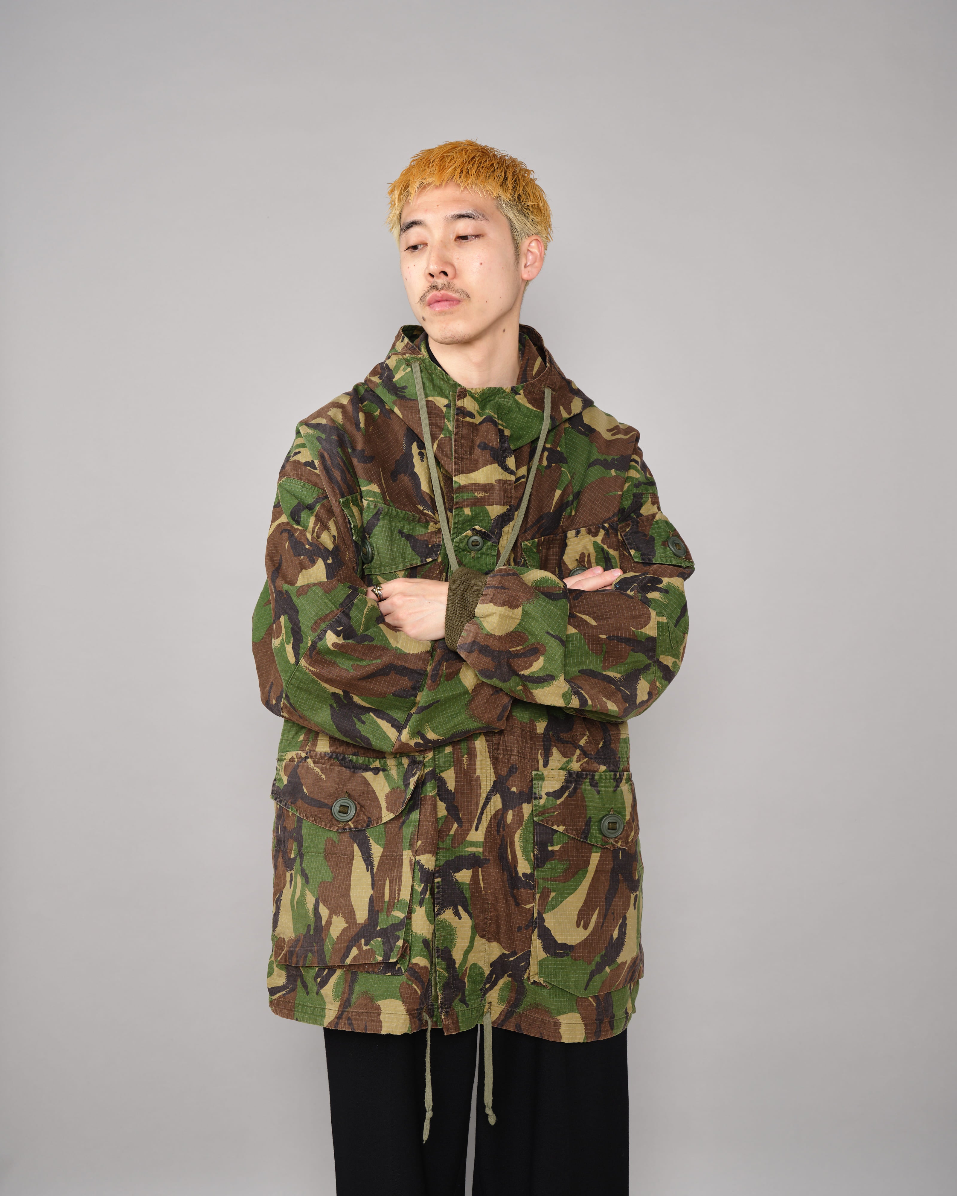90's］British Vintage DPM Camouflage Ripstop Windproof Smock Made