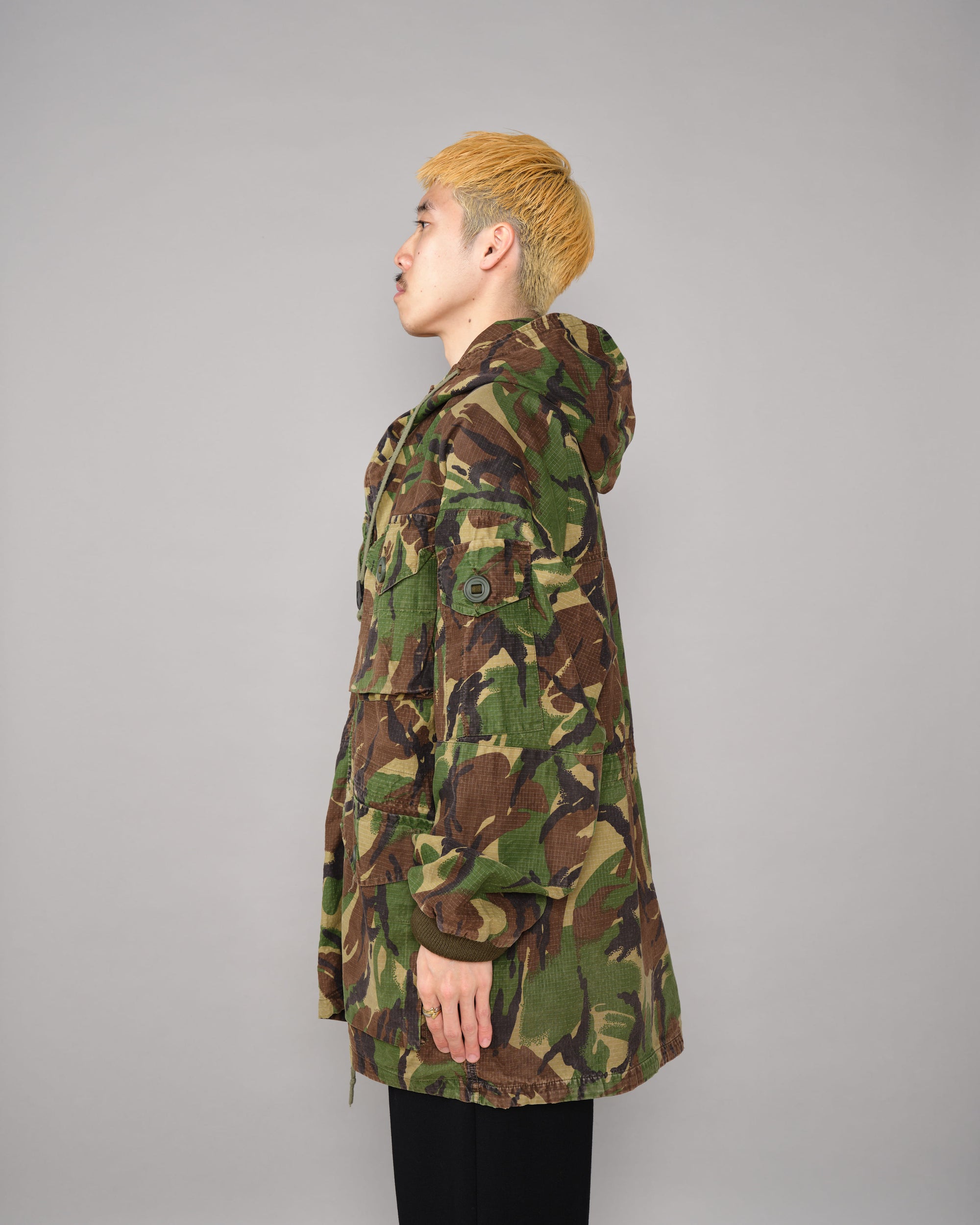 ［~90's］British Vintage DPM Camouflage Ripstop Windproof Smock Made by SASS