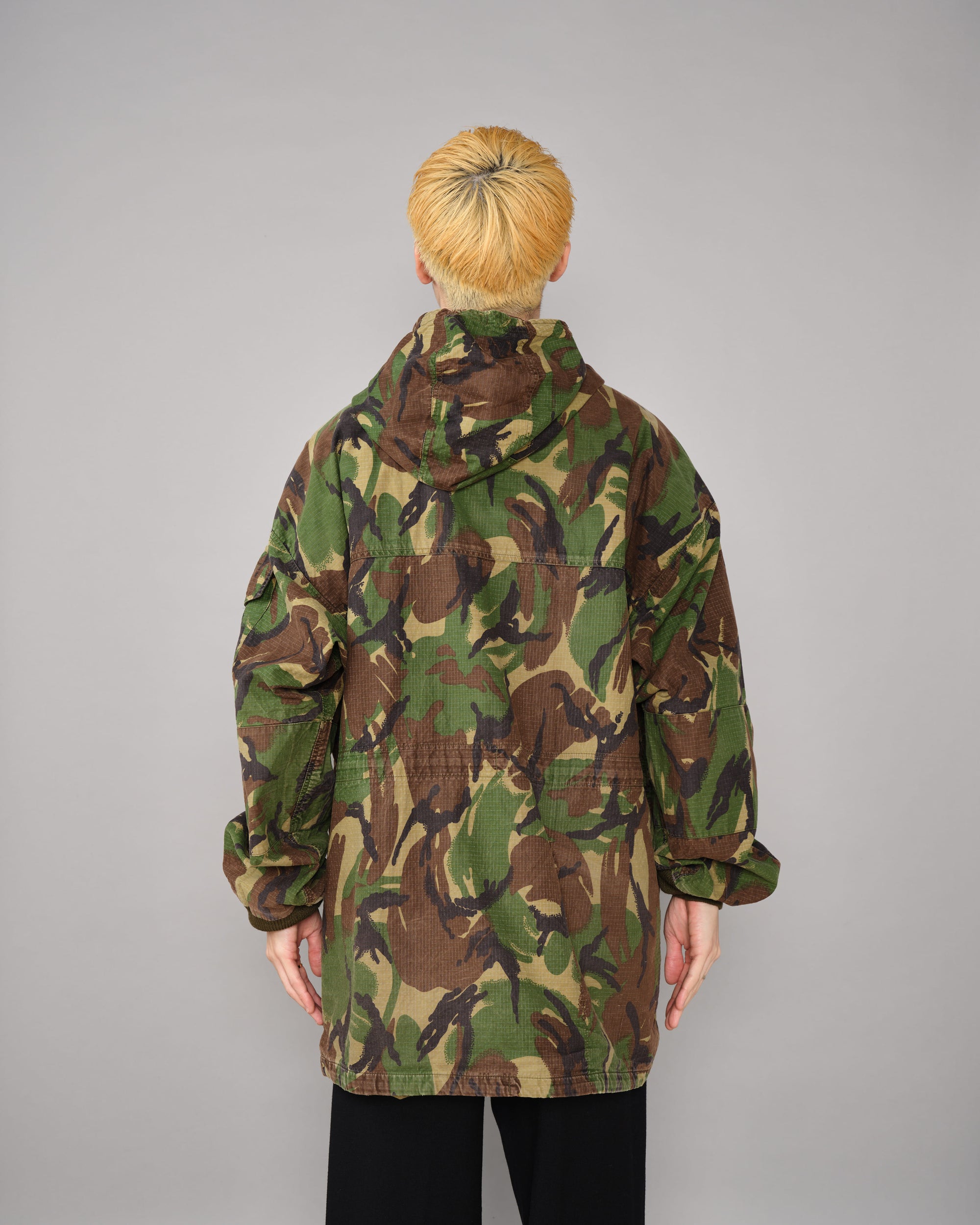 ［~90's］British Vintage DPM Camouflage Ripstop Windproof Smock Made by SASS