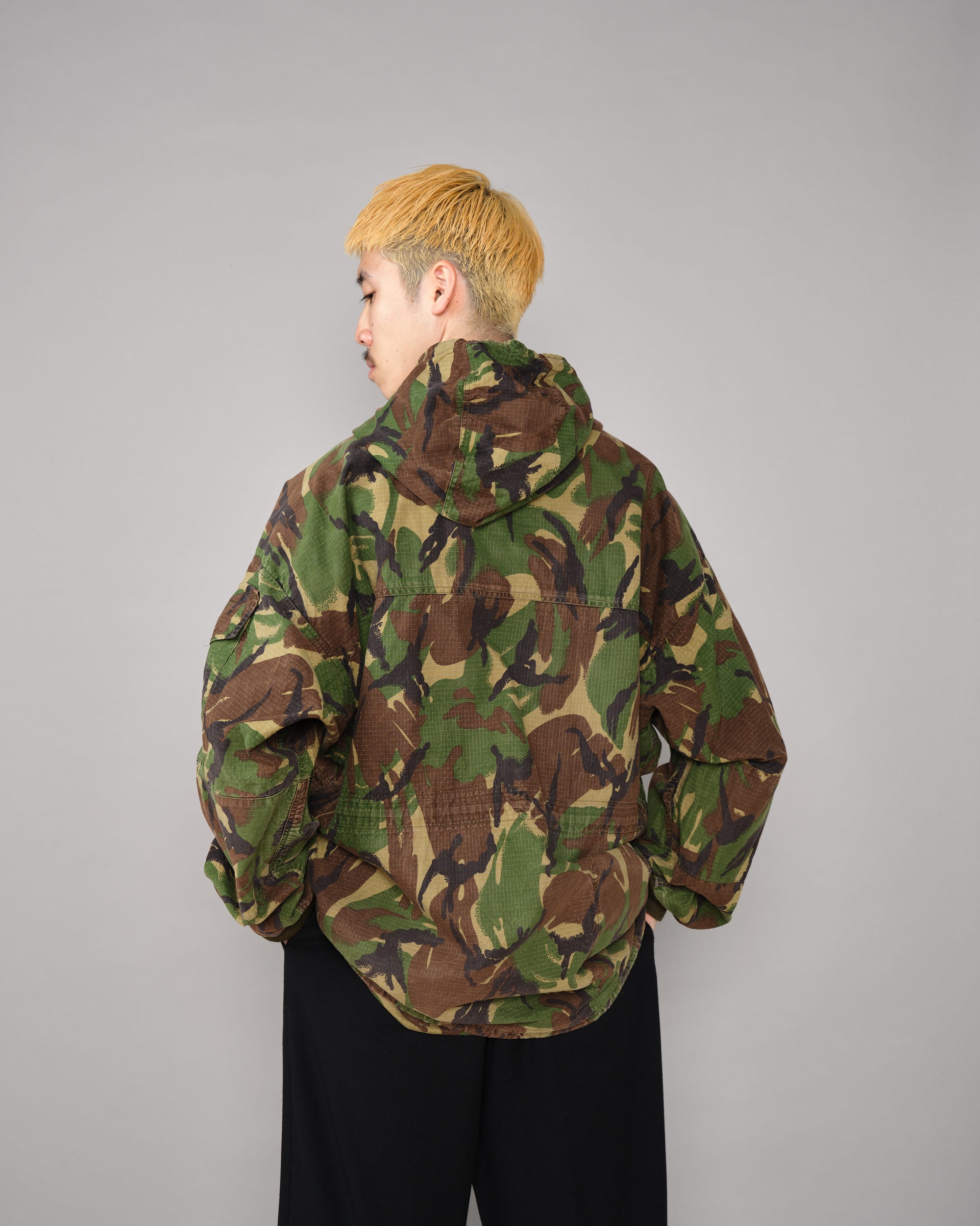 ［~90's］British Vintage DPM Camouflage Ripstop Windproof Smock Made by SASS