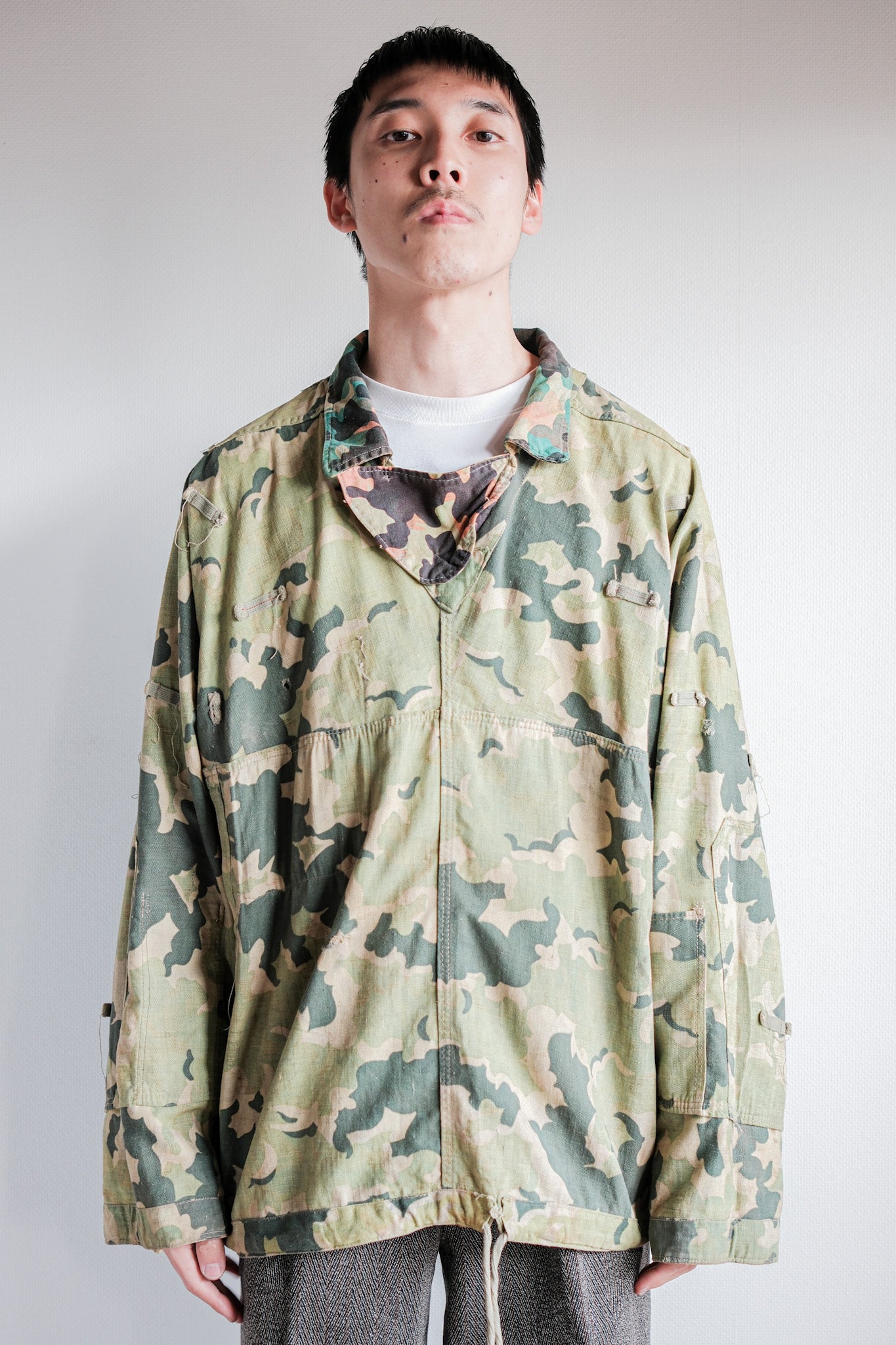 ［~50's］Czechoslovakian Army Dubaky Camouflage Reversible Smock