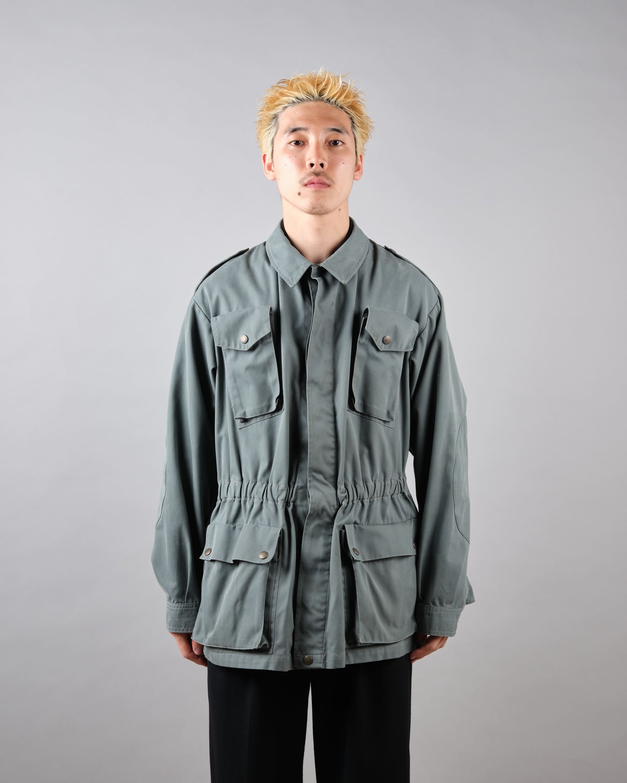 ［~80's］Old Marithé François Girbaud Closed Sahariana Jacket