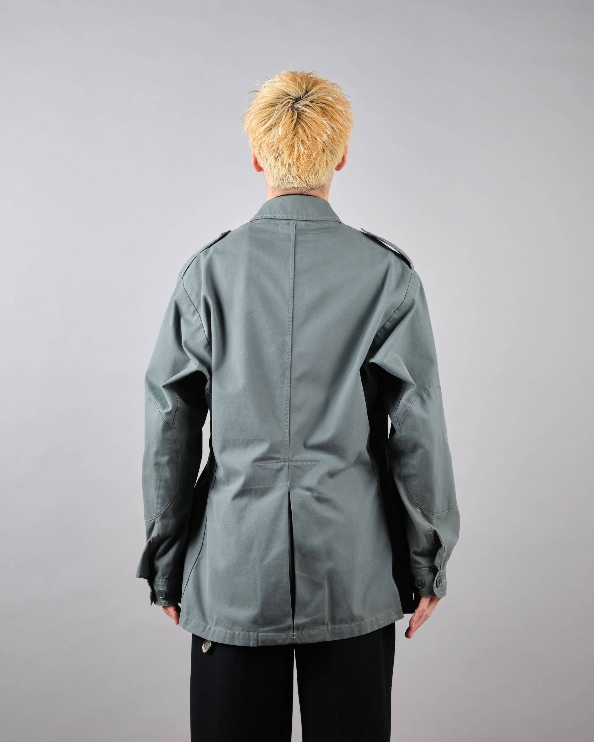 ［~80's］Old Marithé François Girbaud Closed Sahariana Jacket