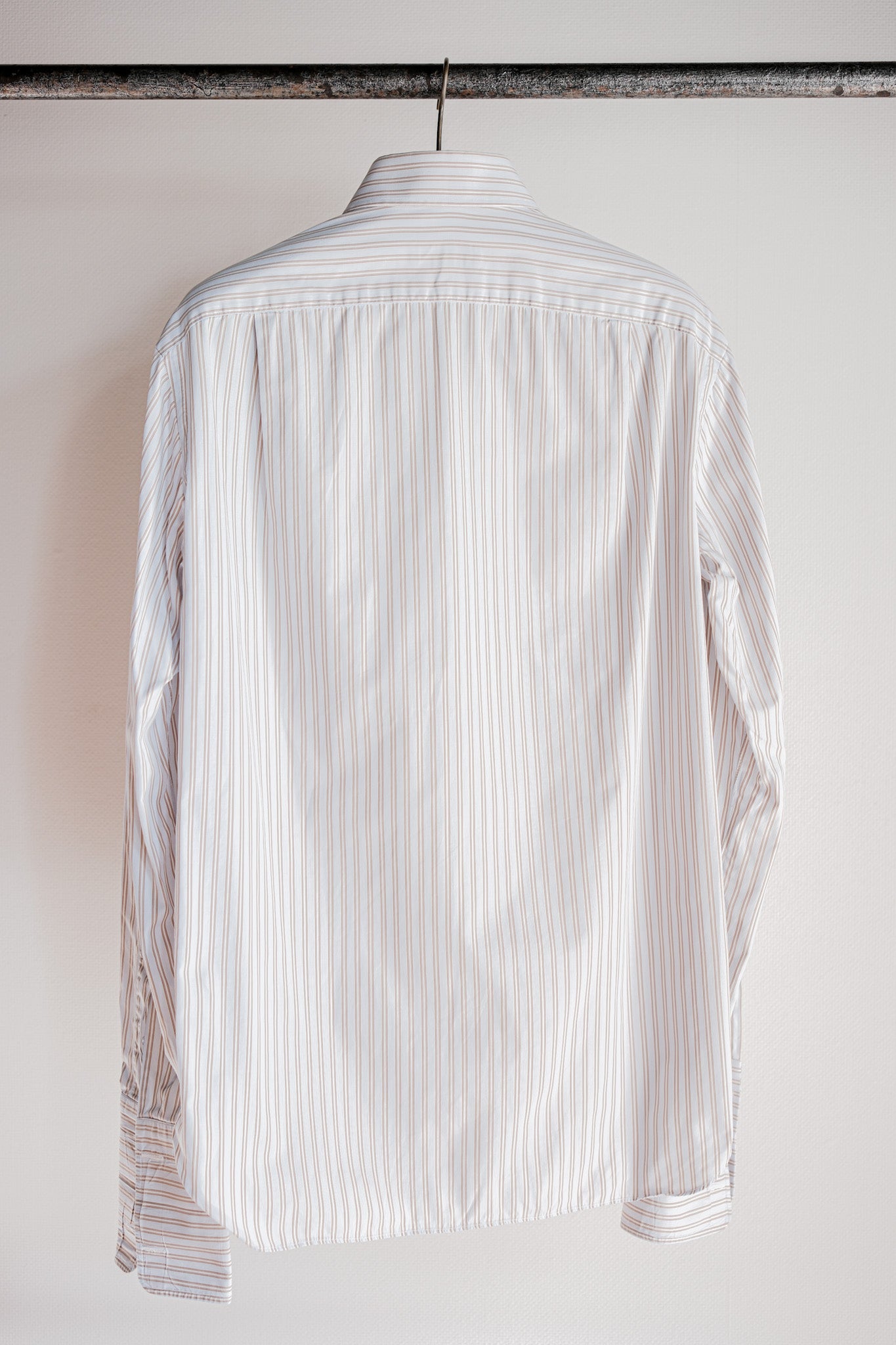［~00's］Old ARNYS PARIS Cotton Striped Dress Shirt Size.40