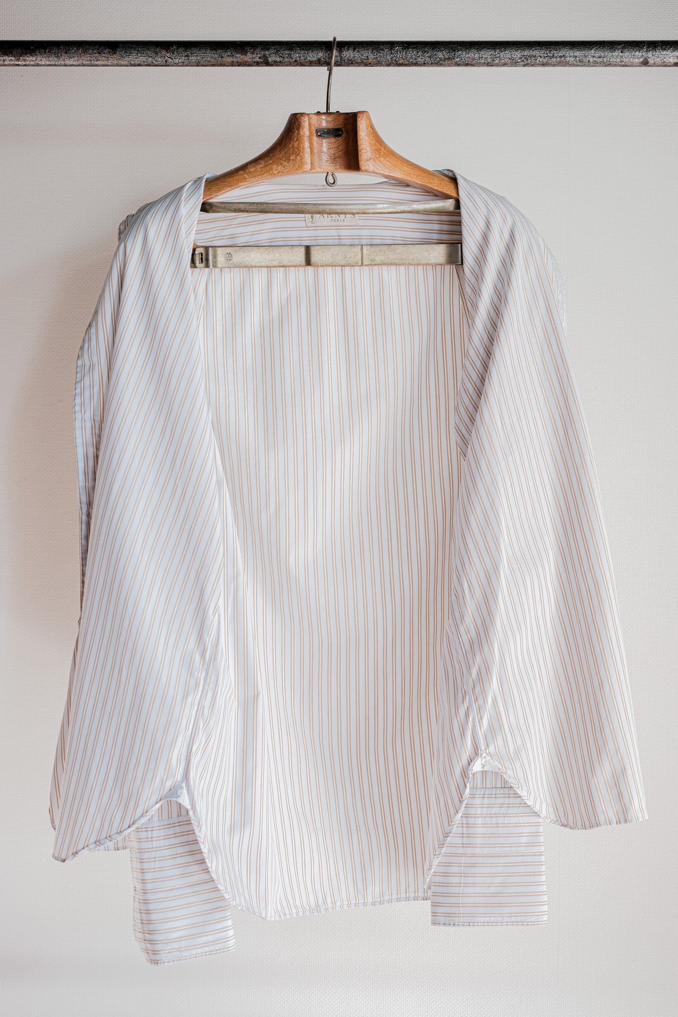 【~00's】Old ARNYS PARIS Cotton Striped Dress Shirt Size.40