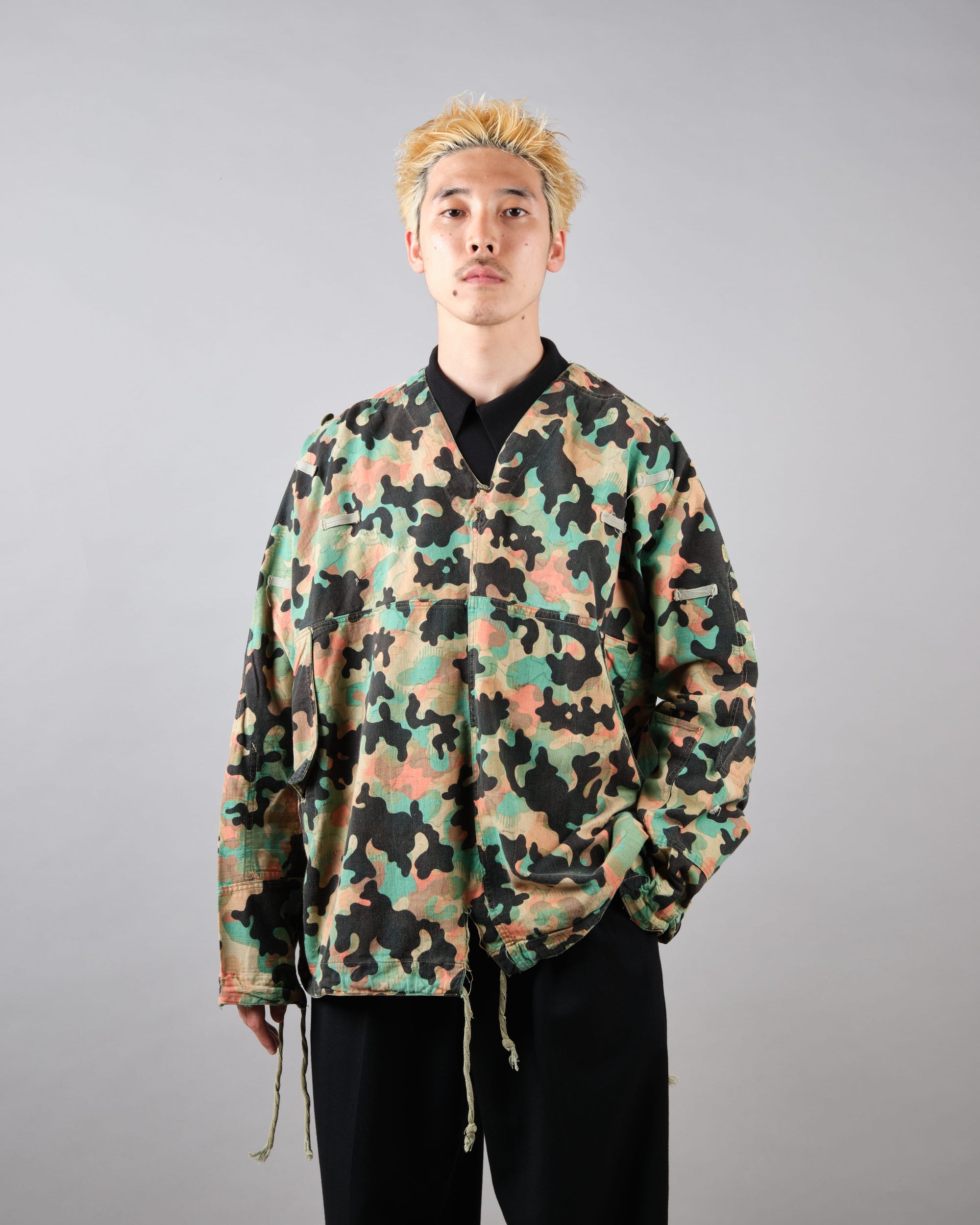 ［~50’s］Czechoslovakian Army Dubaky Camouflage Reversible Smock "Modified"