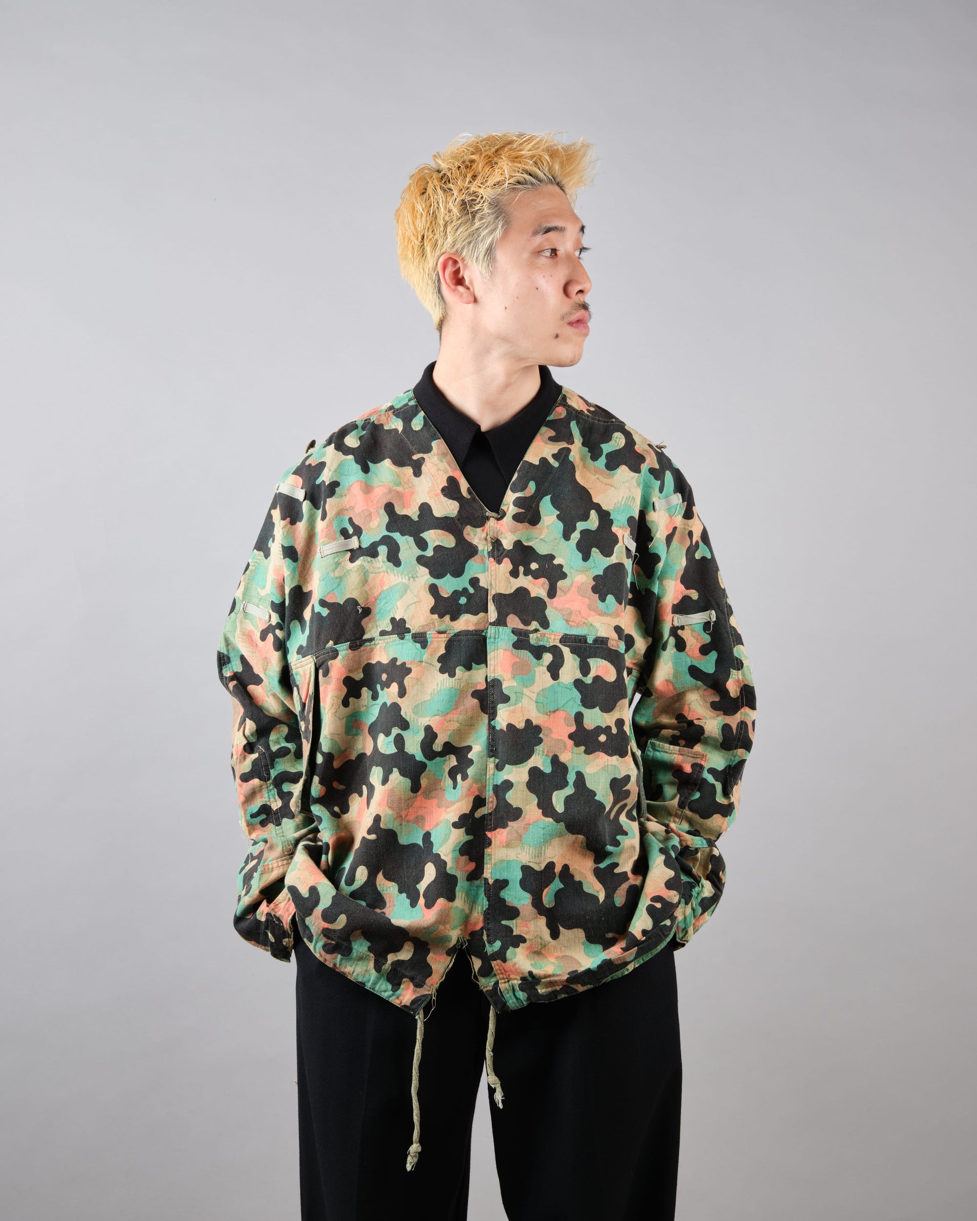 ［~50’s］Czechoslovakian Army Dubaky Camouflage Reversible Smock "Modified"