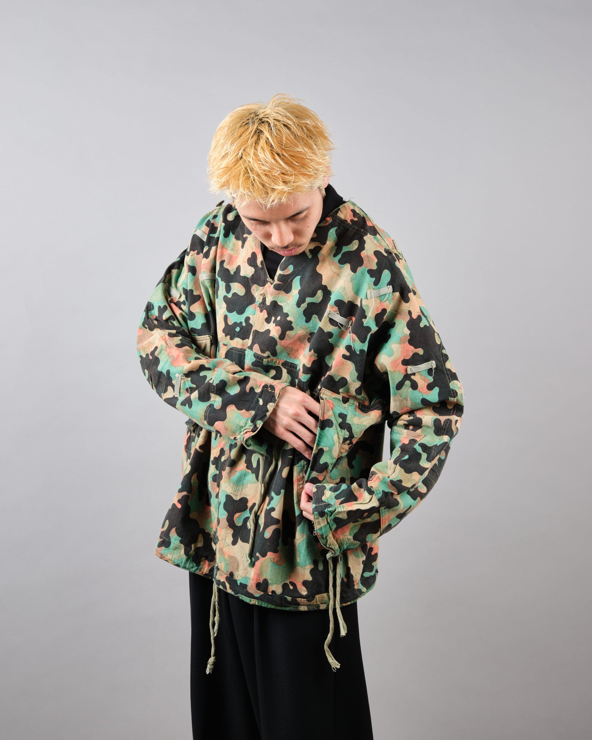 ［~50’s］Czechoslovakian Army Dubaky Camouflage Reversible Smock "Modified"