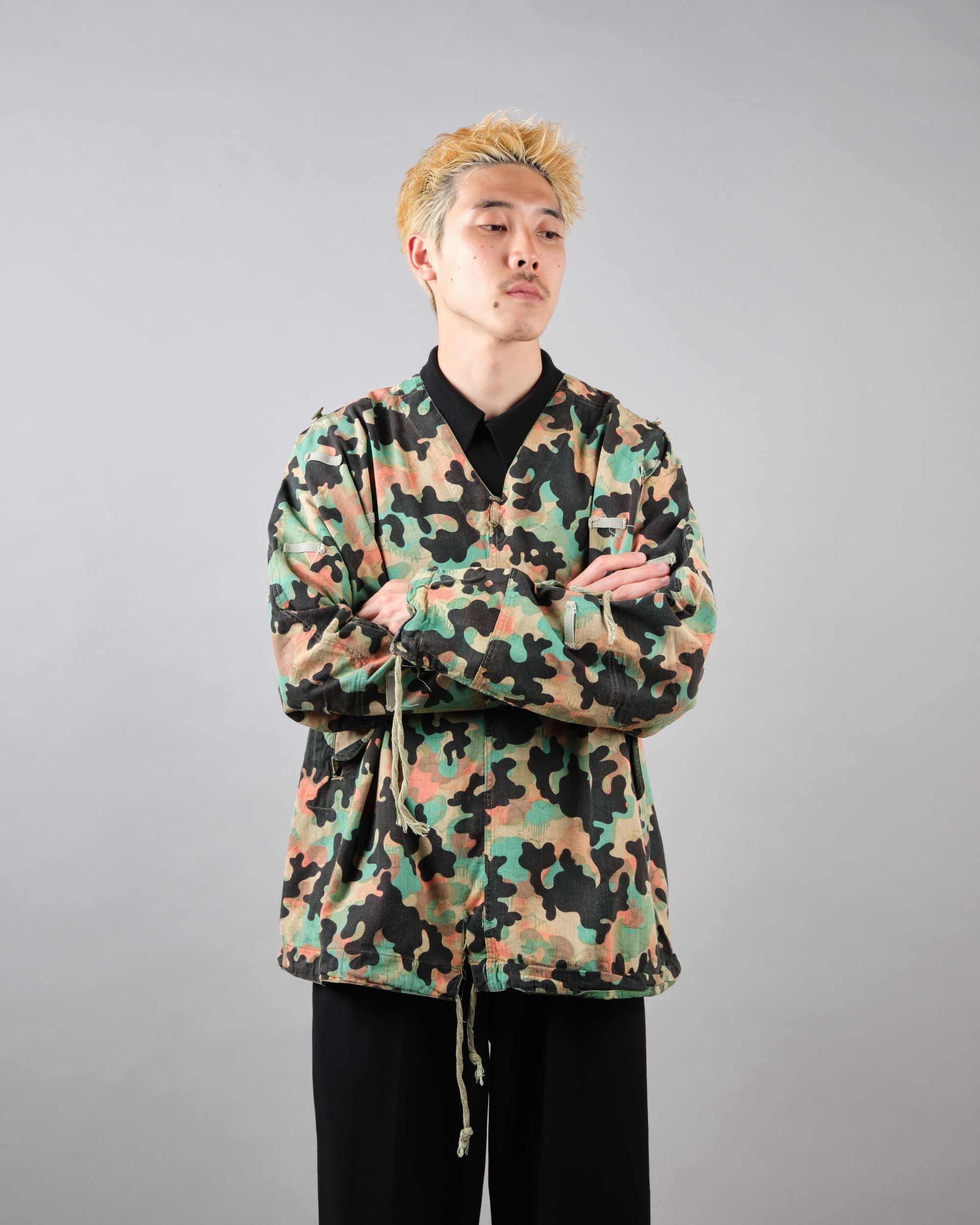 ［~50’s］Czechoslovakian Army Dubaky Camouflage Reversible Smock "Modified"