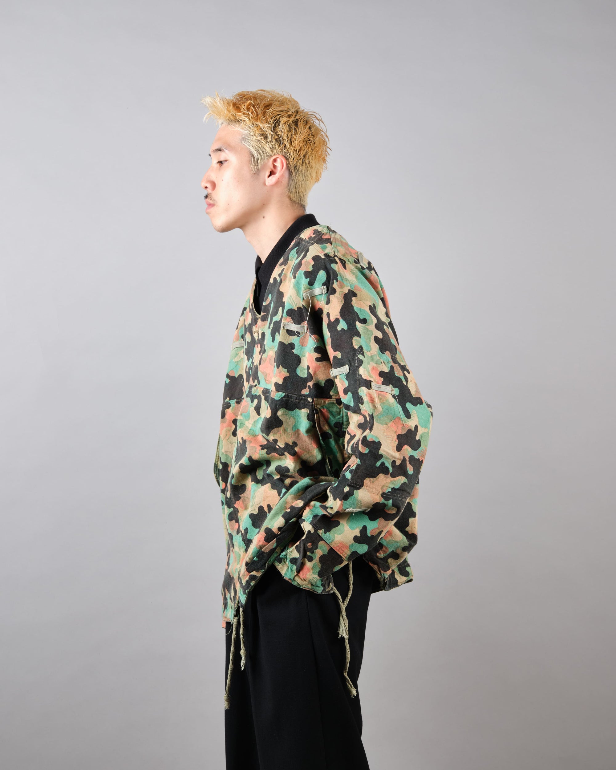［~50’s］Czechoslovakian Army Dubaky Camouflage Reversible Smock "Modified"
