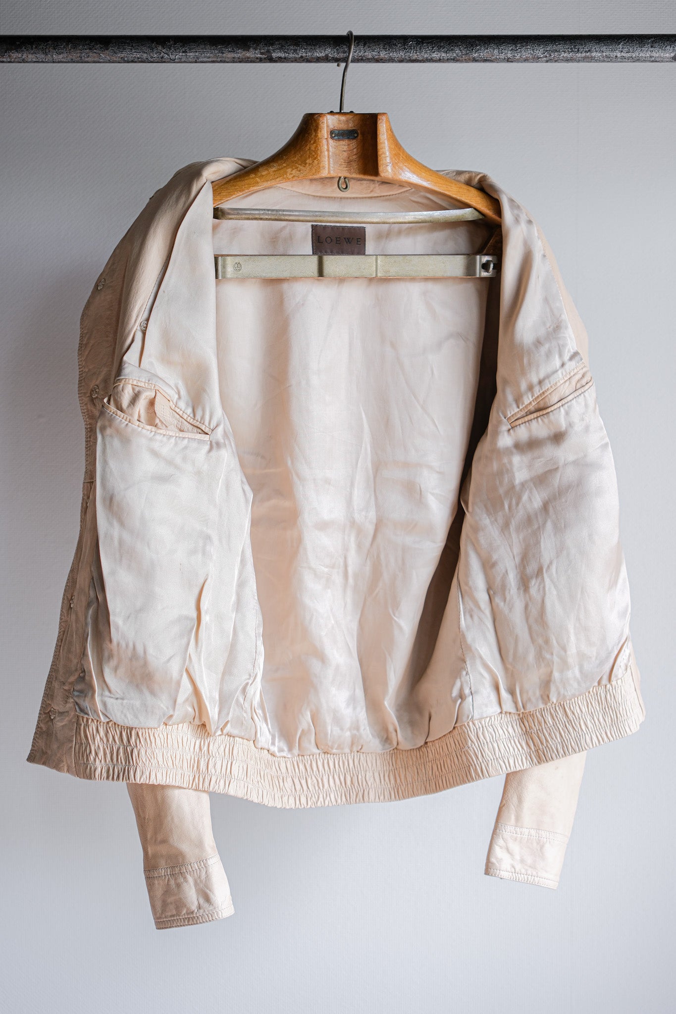 [~ 00] Old Loewe Leather Blouson