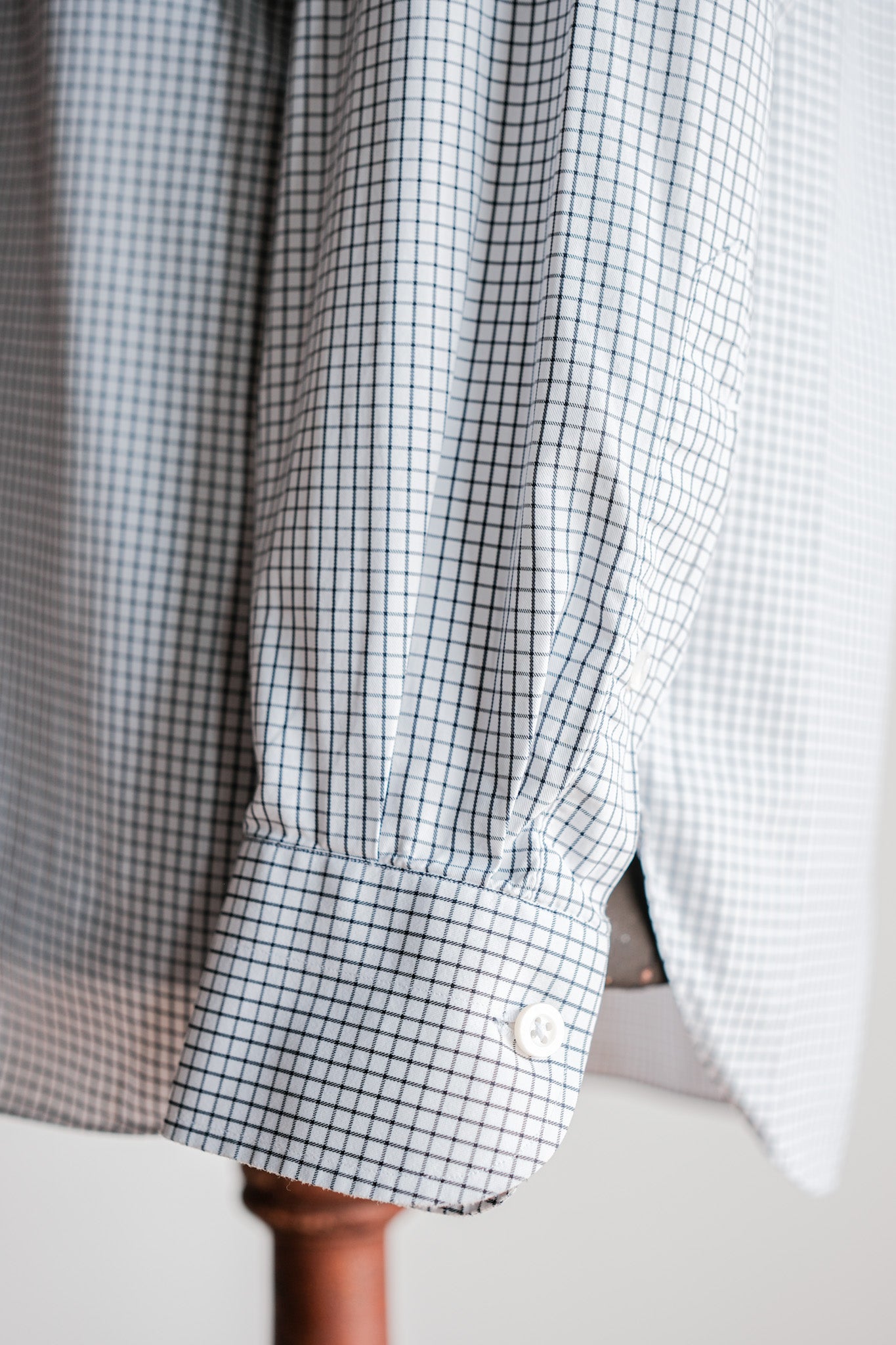 ［~00's］Old ARNYS PARIS Cotton Checked Dress Shirt Size.39